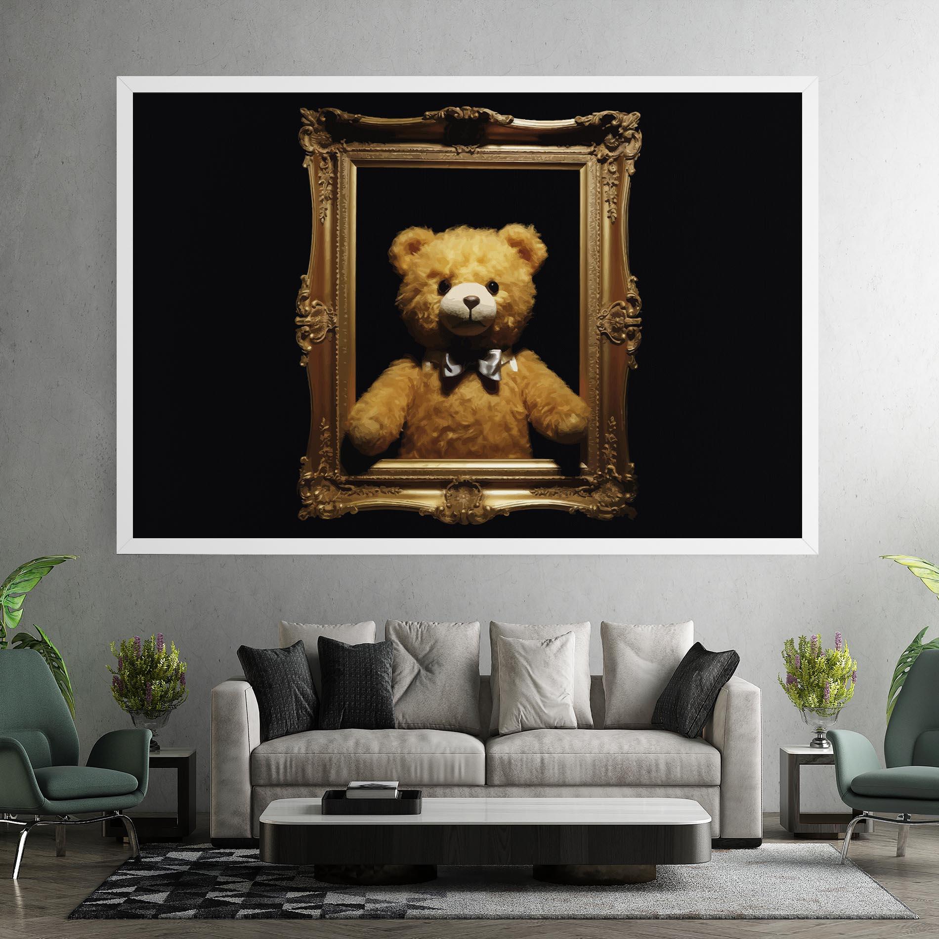 Leinwandbild Frame Bear mockup 7