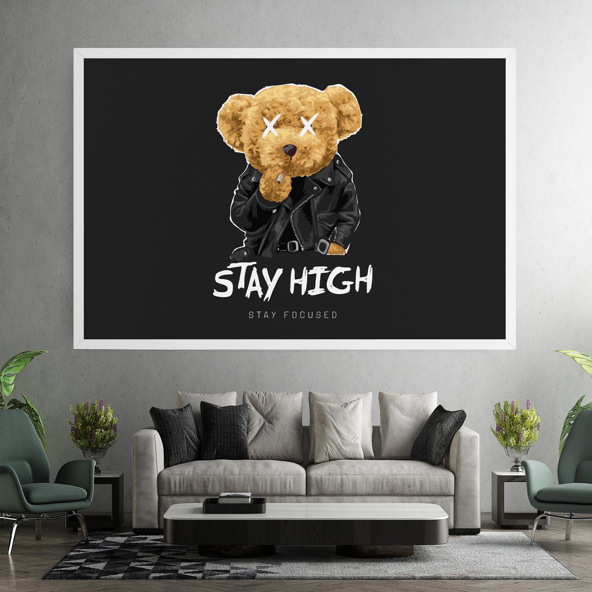 Leinwandbild Stay Focused mockup 7