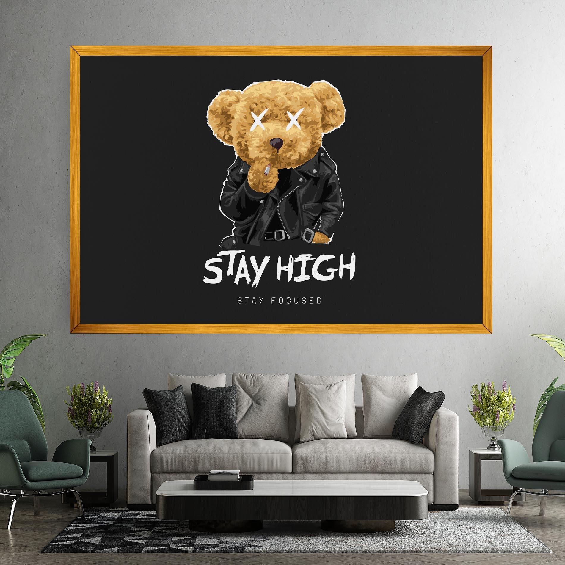 Leinwandbild Stay Focused mockup 7