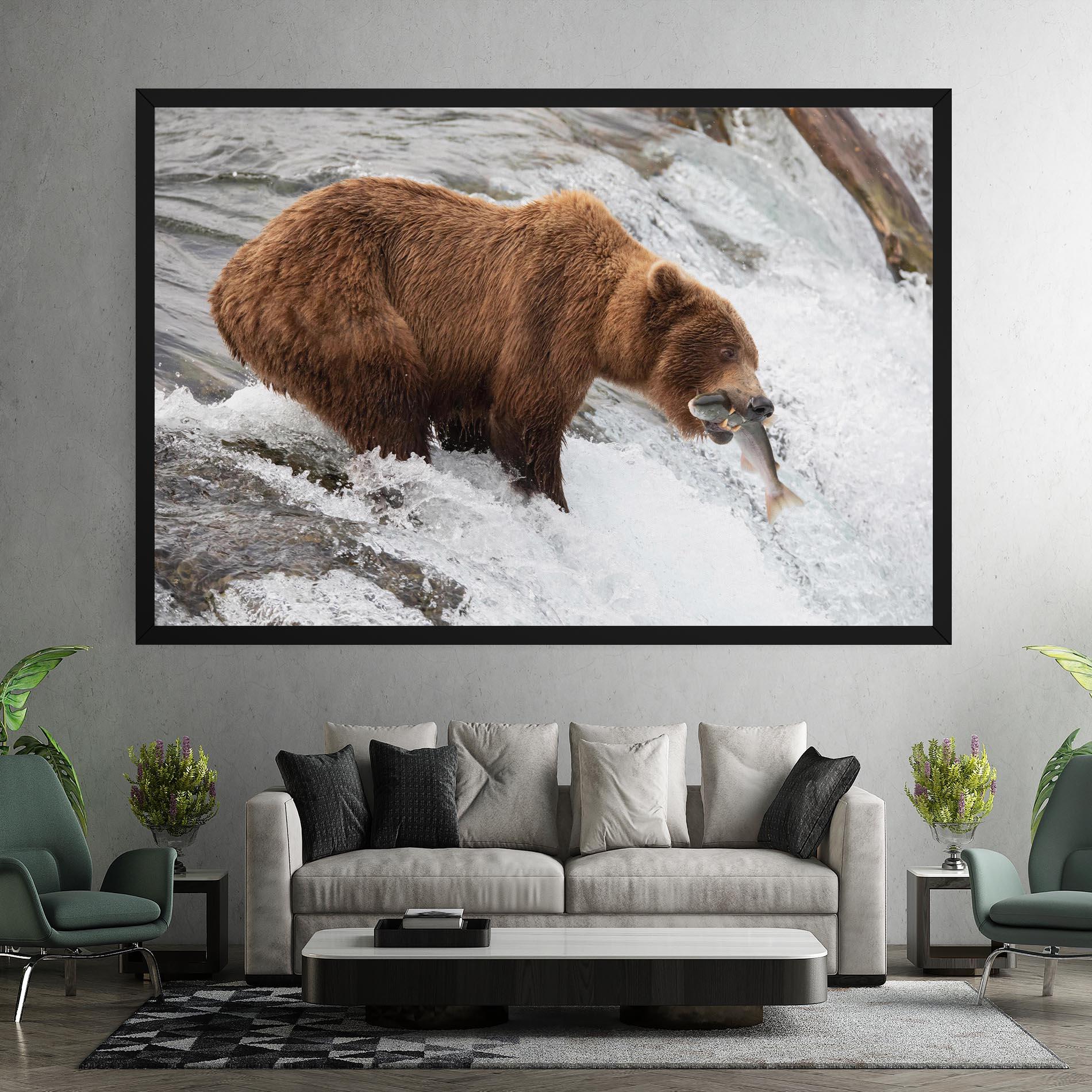 Leinwandbild Bear Hunting mockup 7