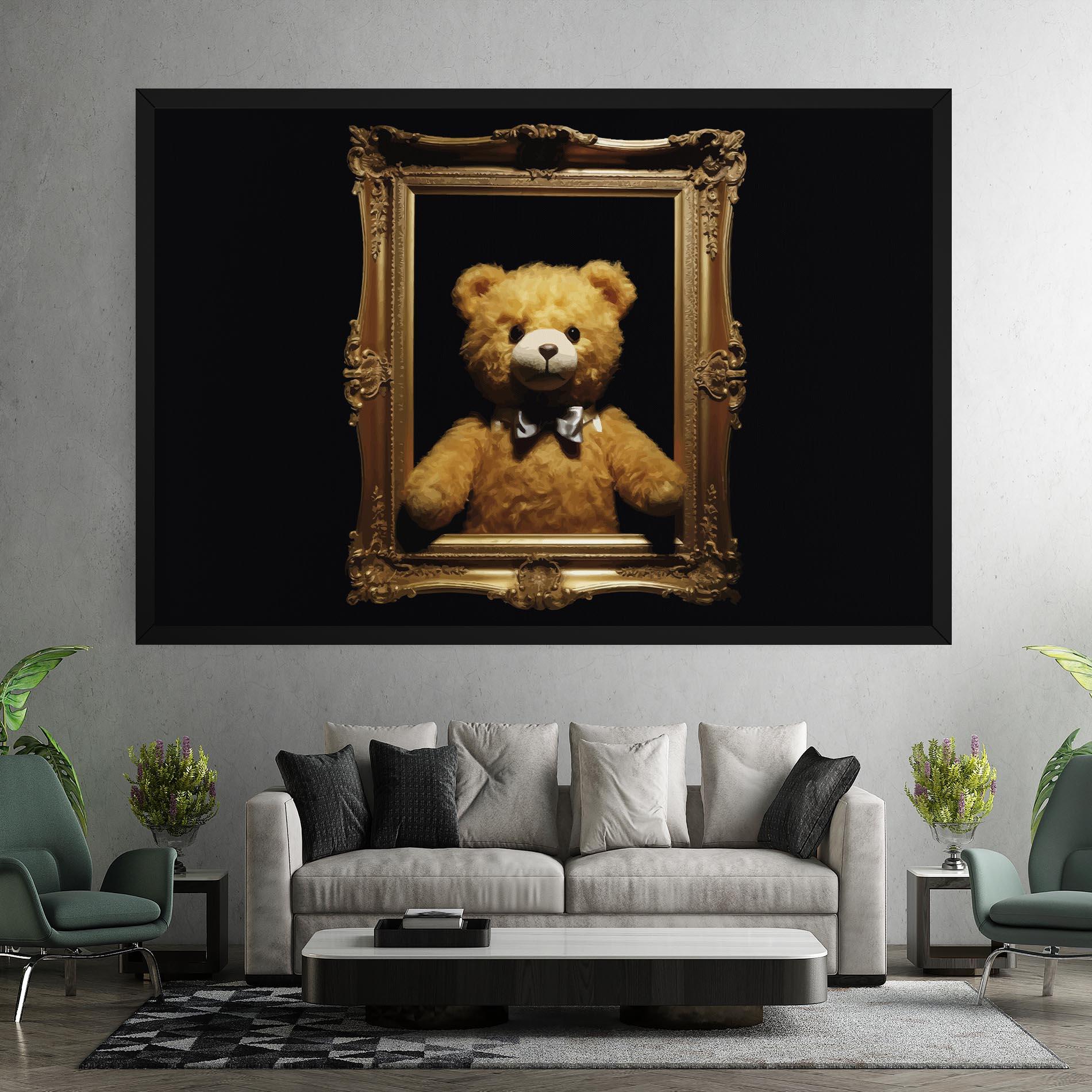 Leinwandbild Frame Bear mockup 7