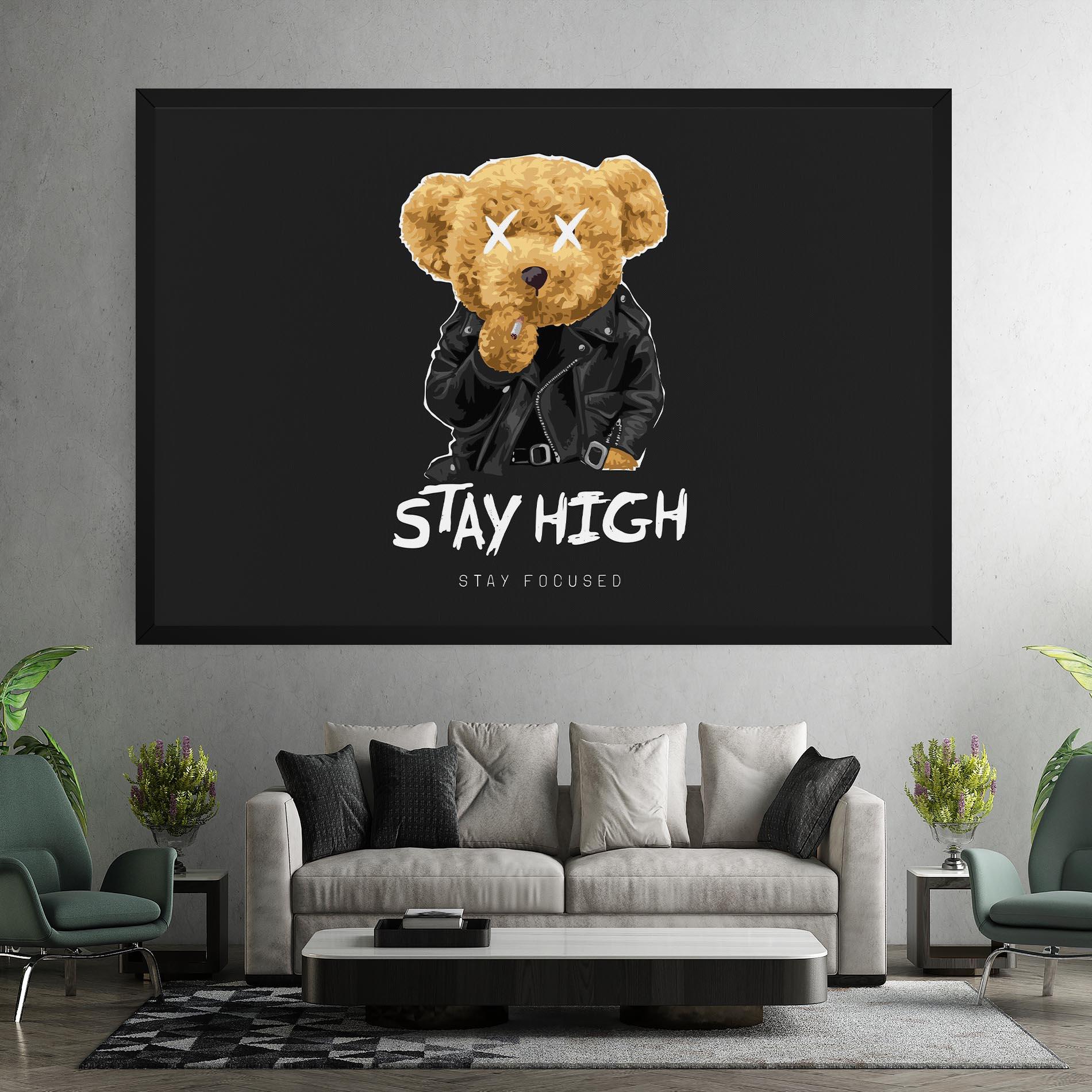 Leinwandbild Stay Focused mockup 7