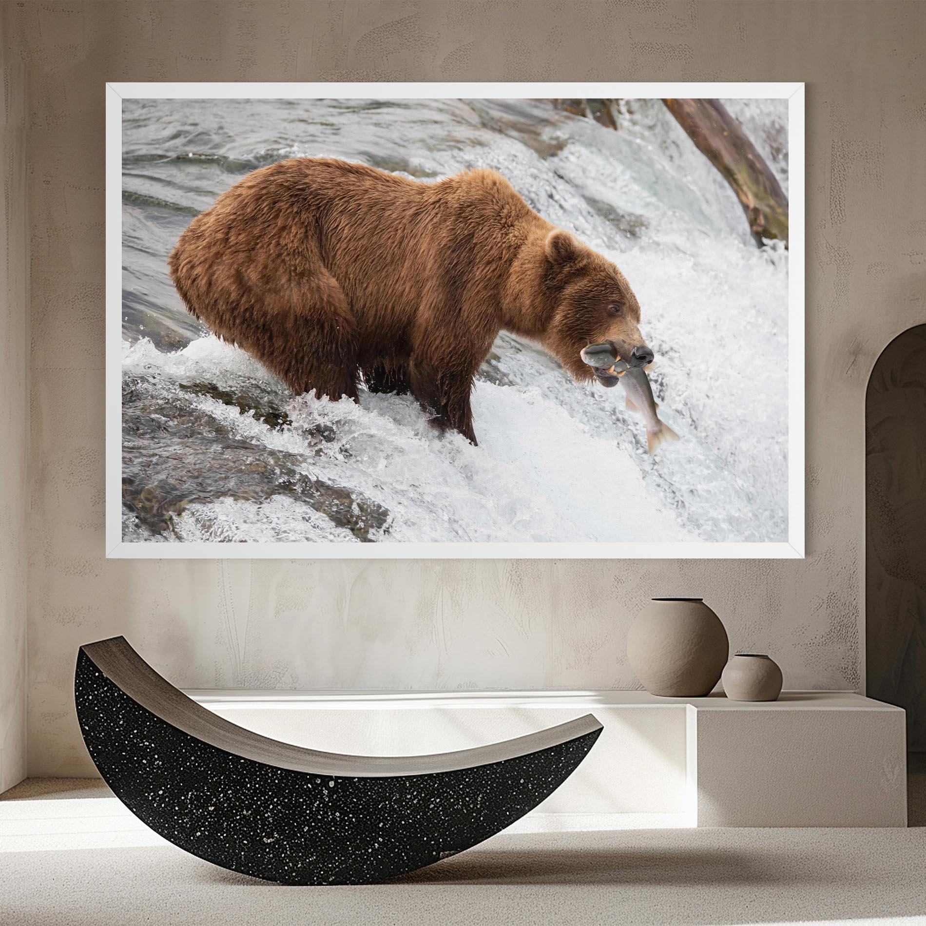 Leinwandbild Bear Hunting mockup 8