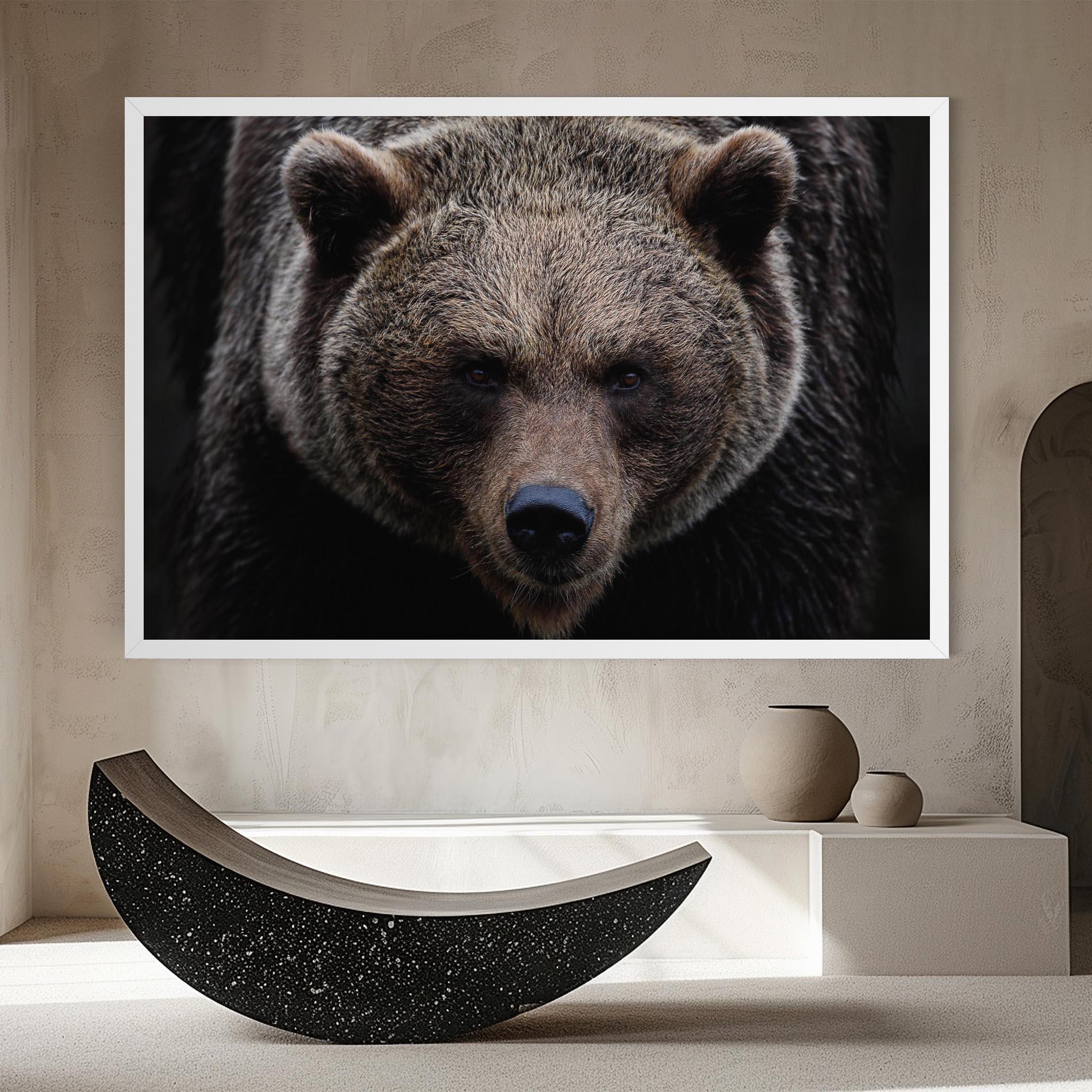 Leinwandbild Brown Bear mockup 8