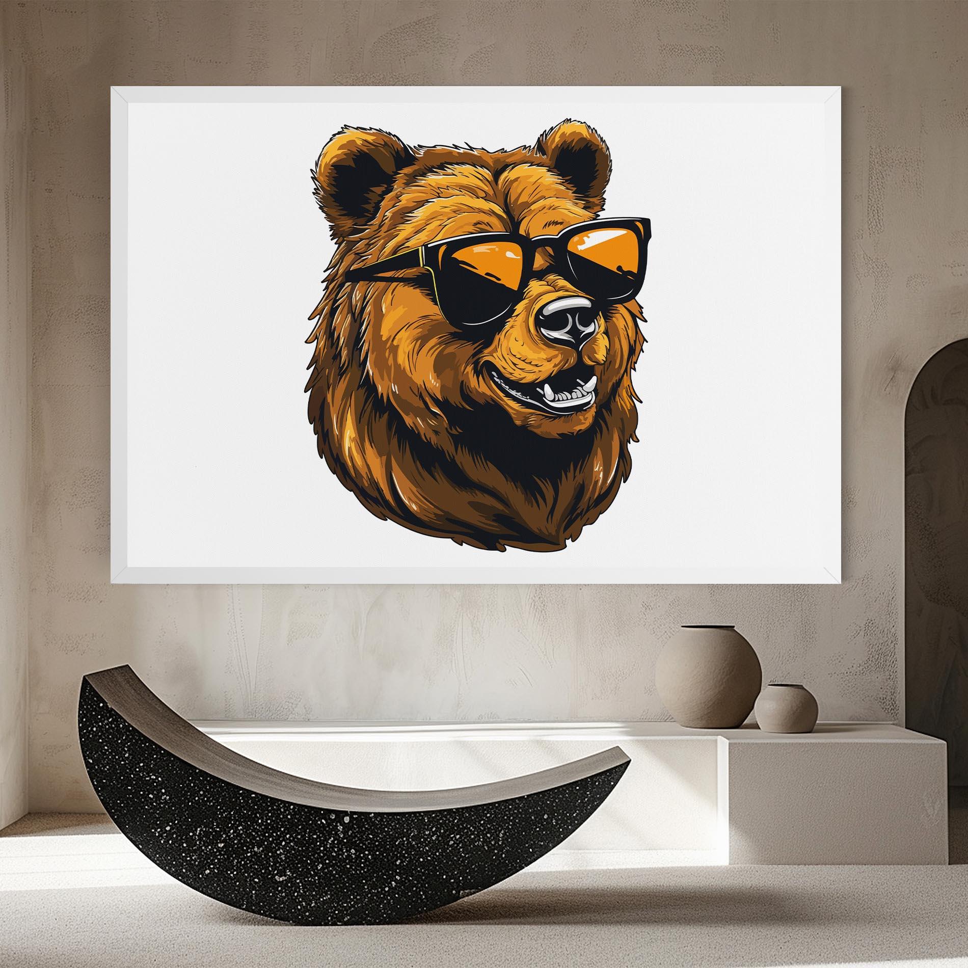 Leinwandbild Cool Glasses mockup 8