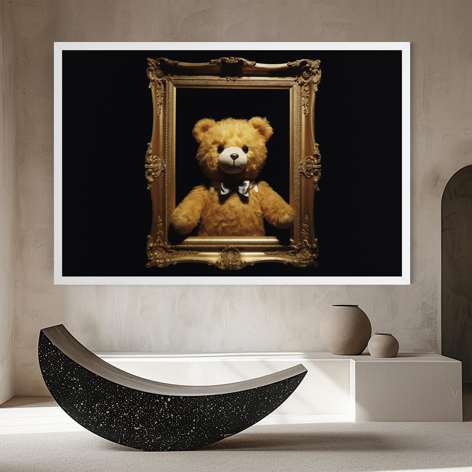 Leinwandbild Frame Bear mockup 8