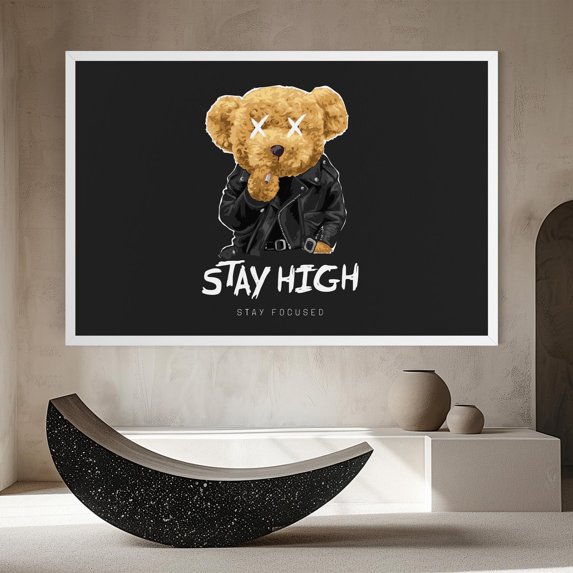Leinwandbild Stay Focused mockup 8