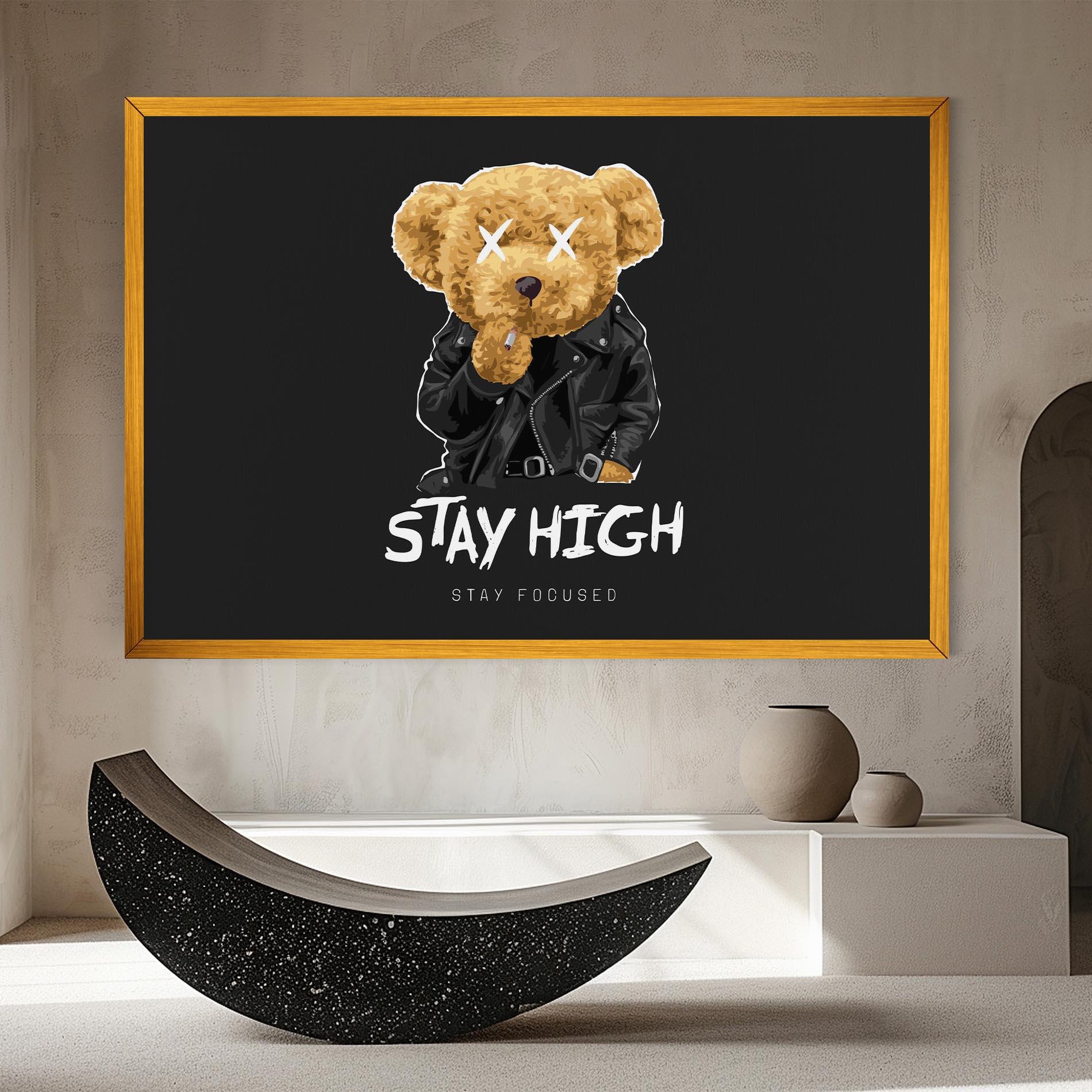 Leinwandbild Stay Focused mockup 8
