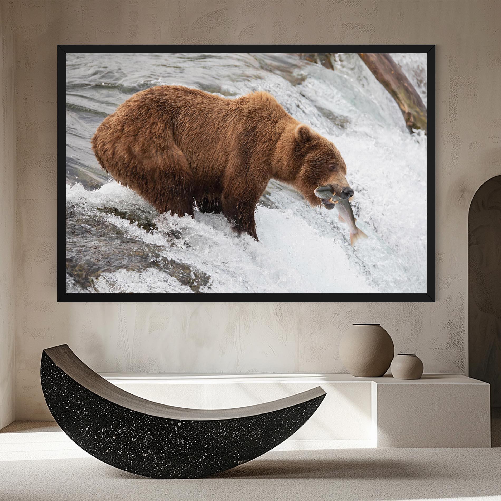Leinwandbild Bear Hunting mockup 8