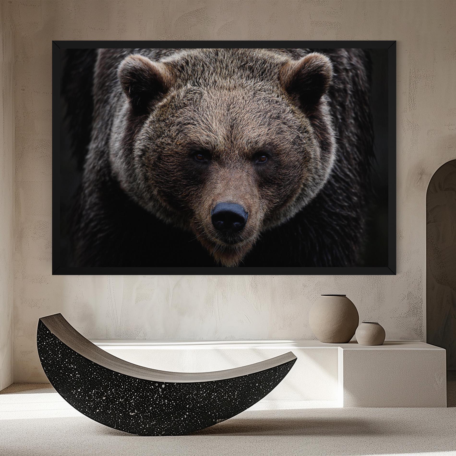 Leinwandbild Brown Bear mockup 8