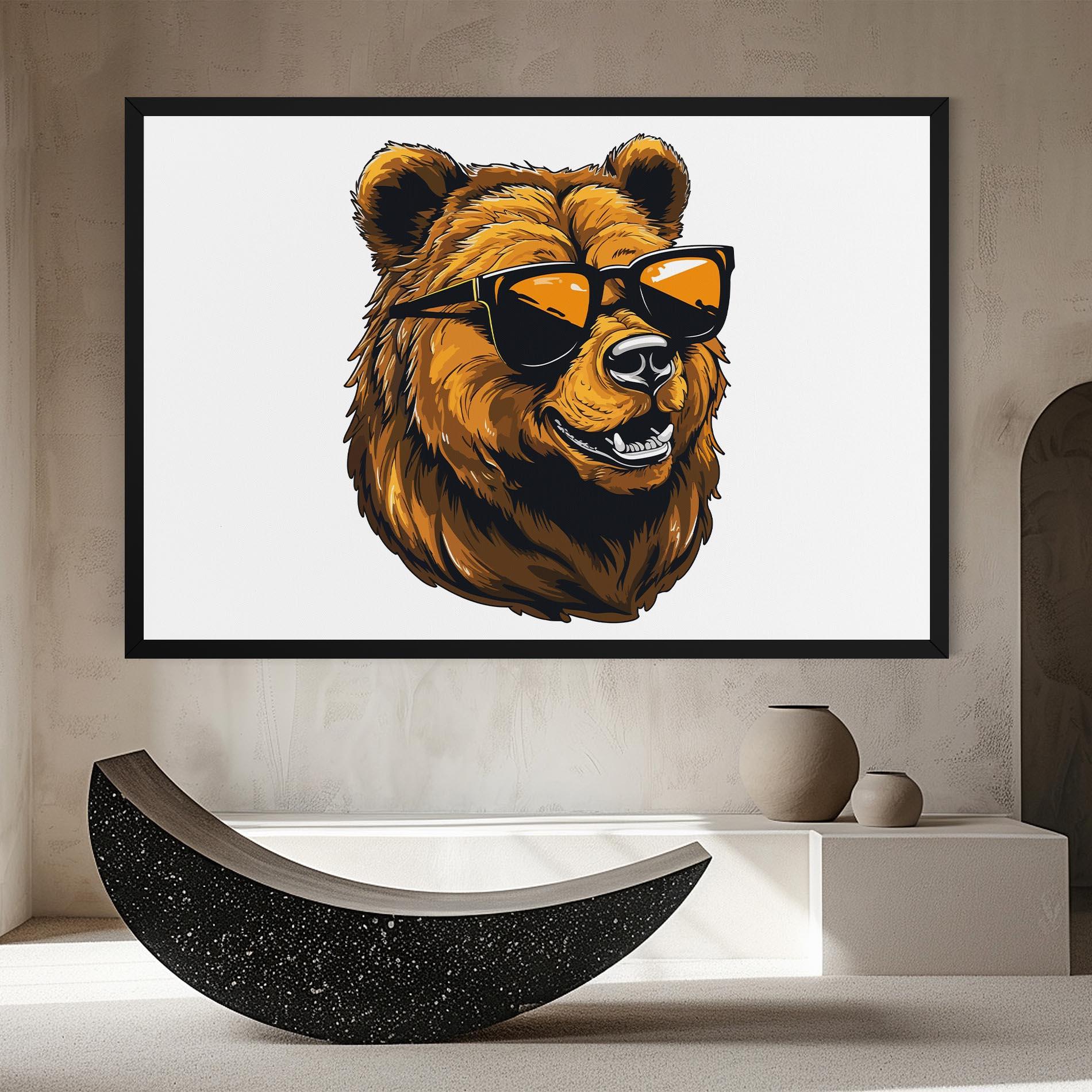 Leinwandbild Cool Glasses mockup 8