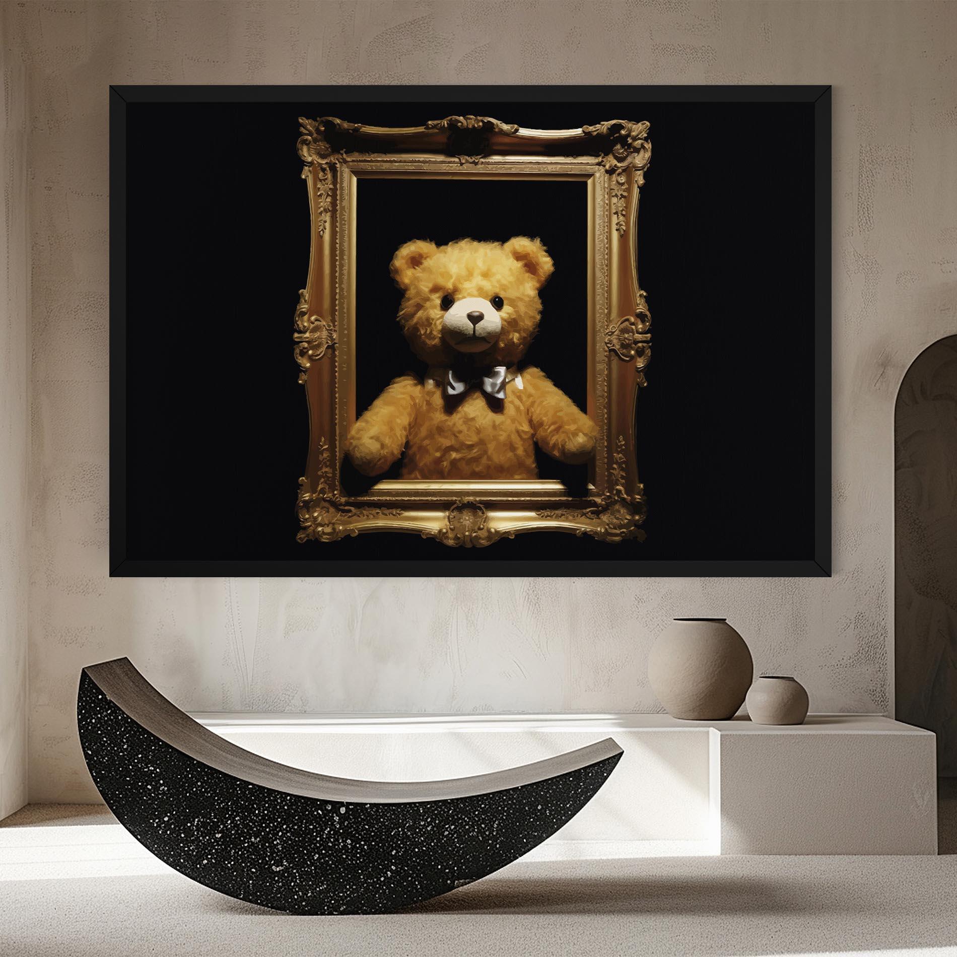 Leinwandbild Frame Bear mockup 8