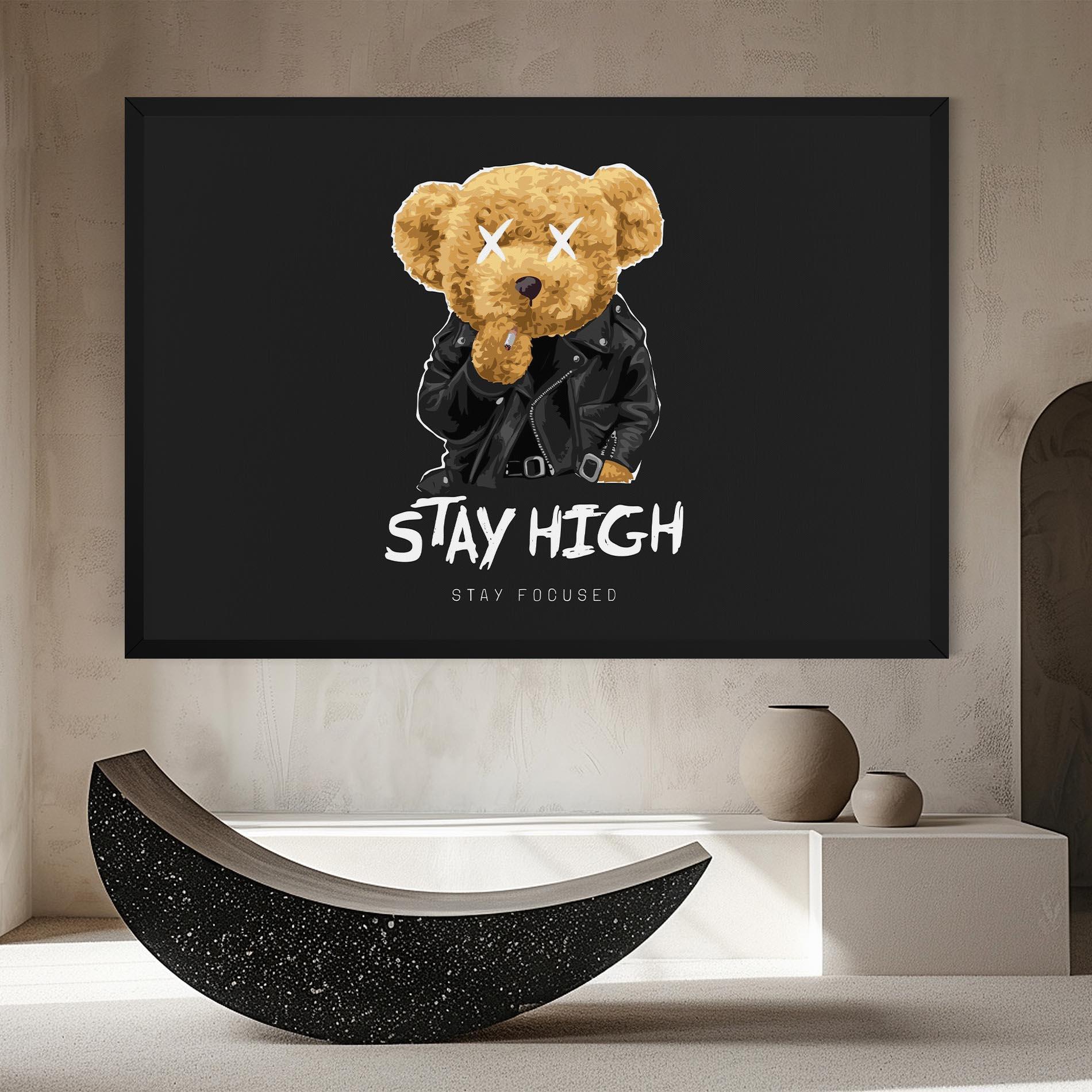 Leinwandbild Stay Focused mockup 8