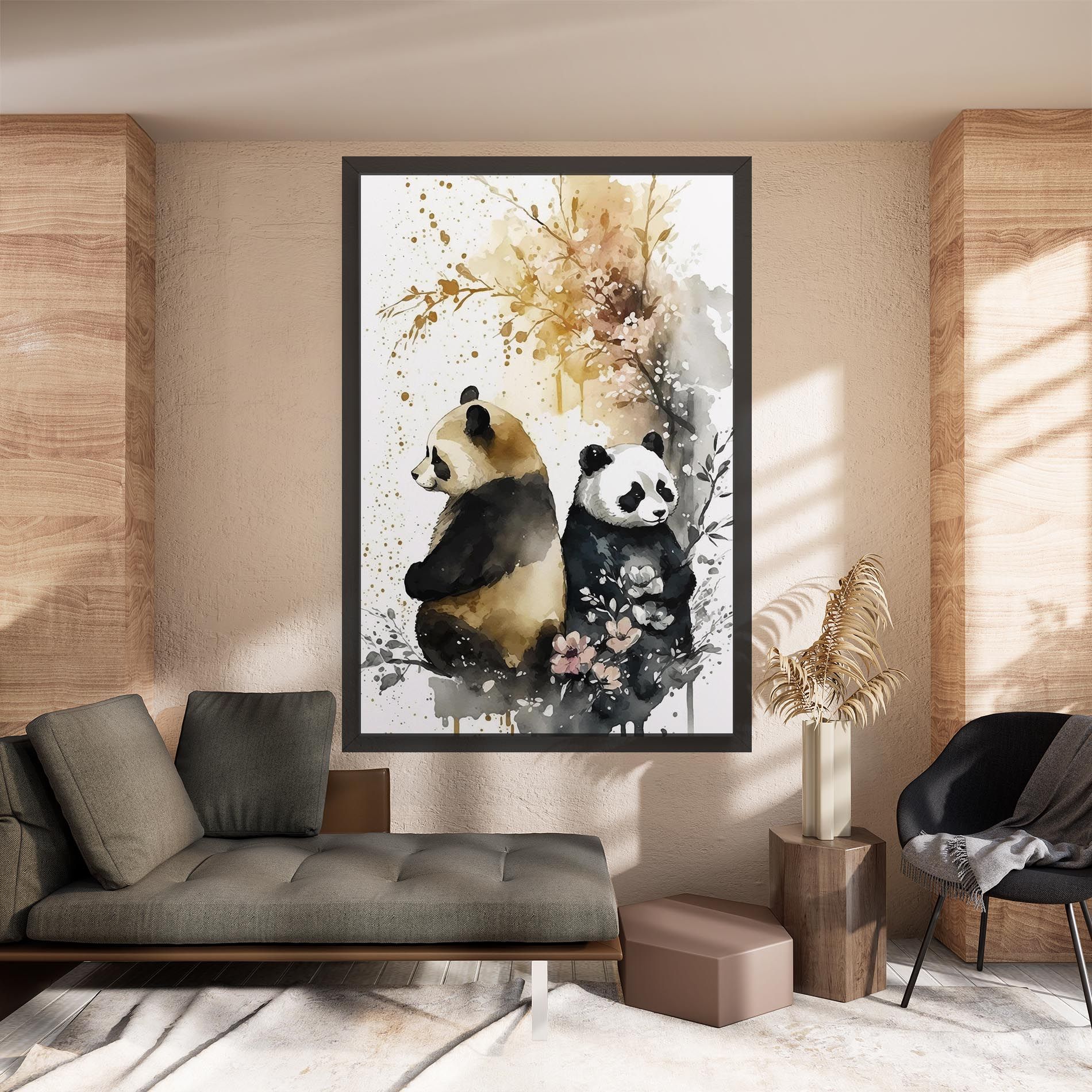 Gold Panda Art mockup 8