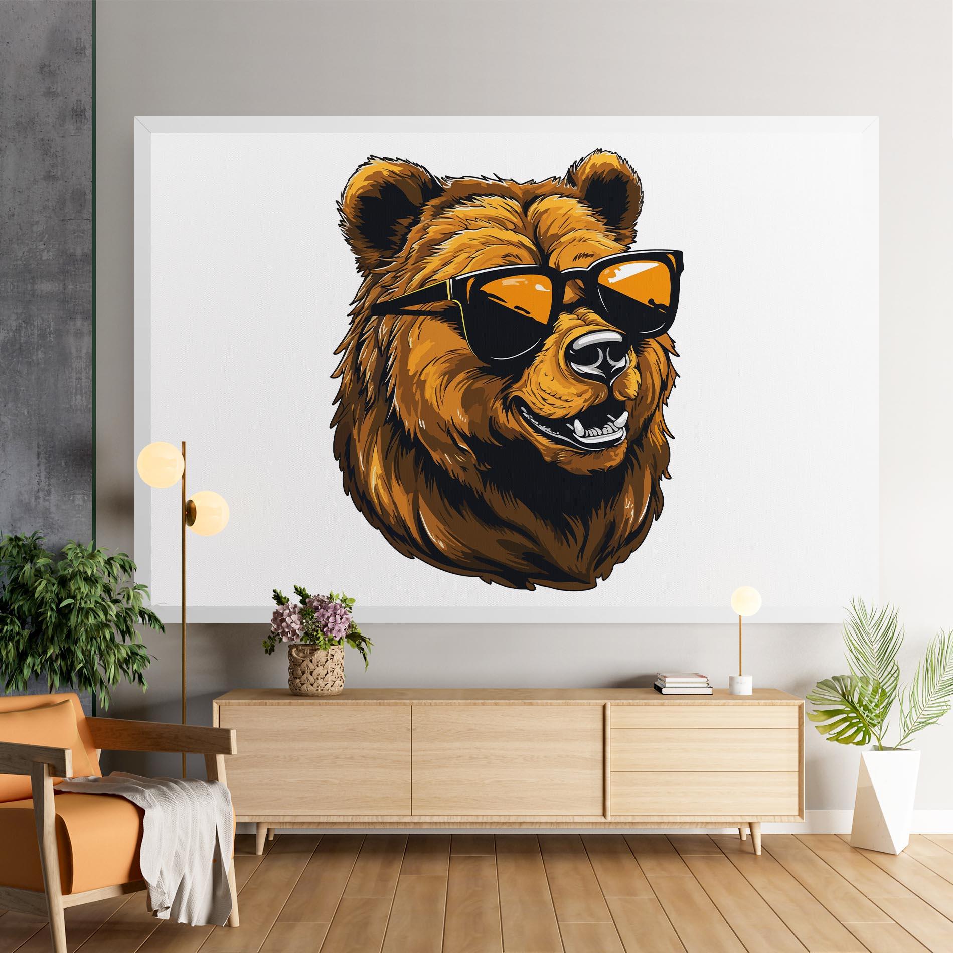 Leinwandbild Cool Glasses mockup 9