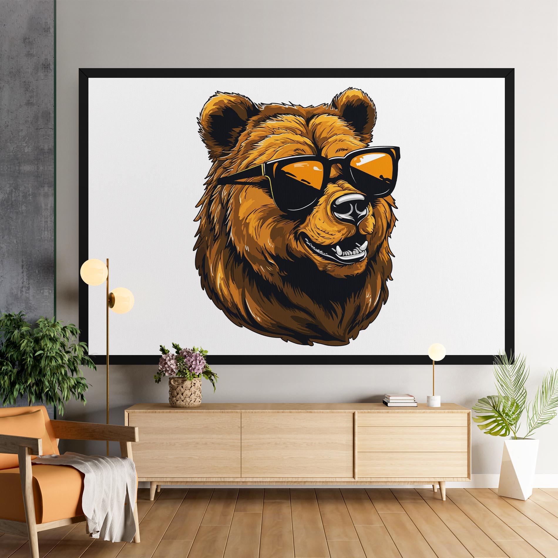 Leinwandbild Cool Glasses mockup 9