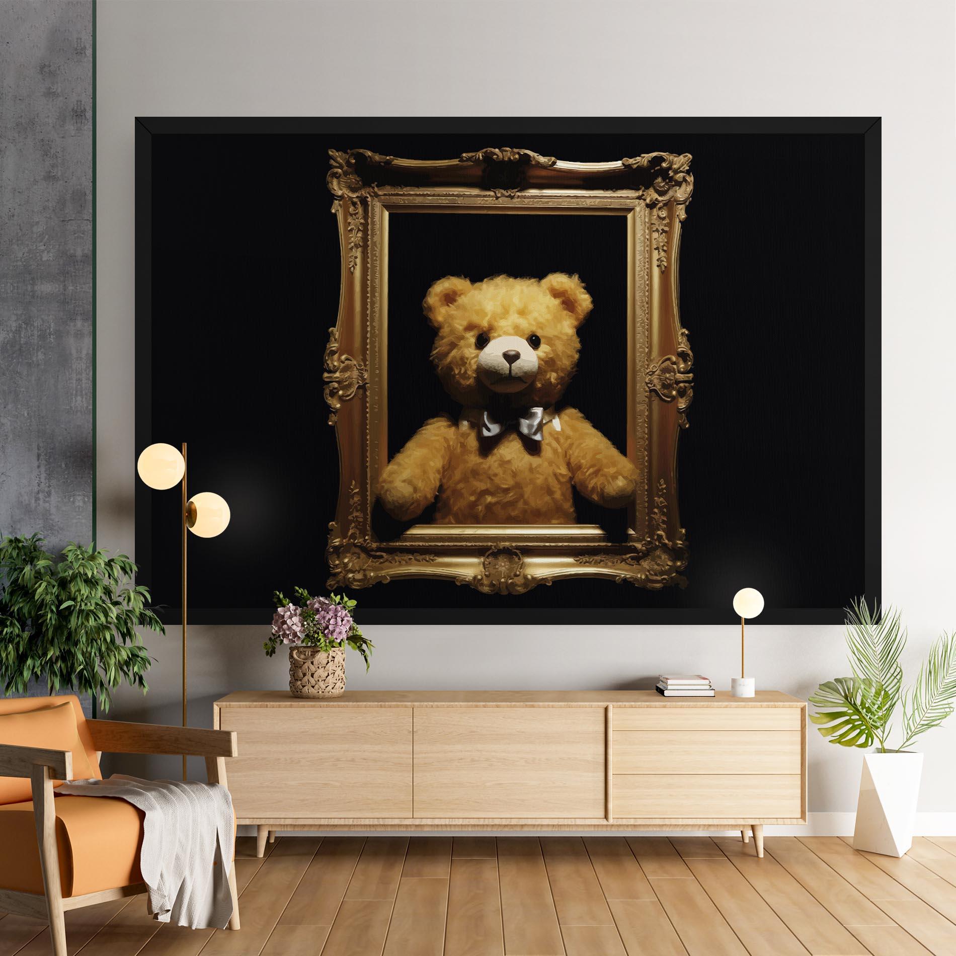 Leinwandbild Frame Bear mockup 9
