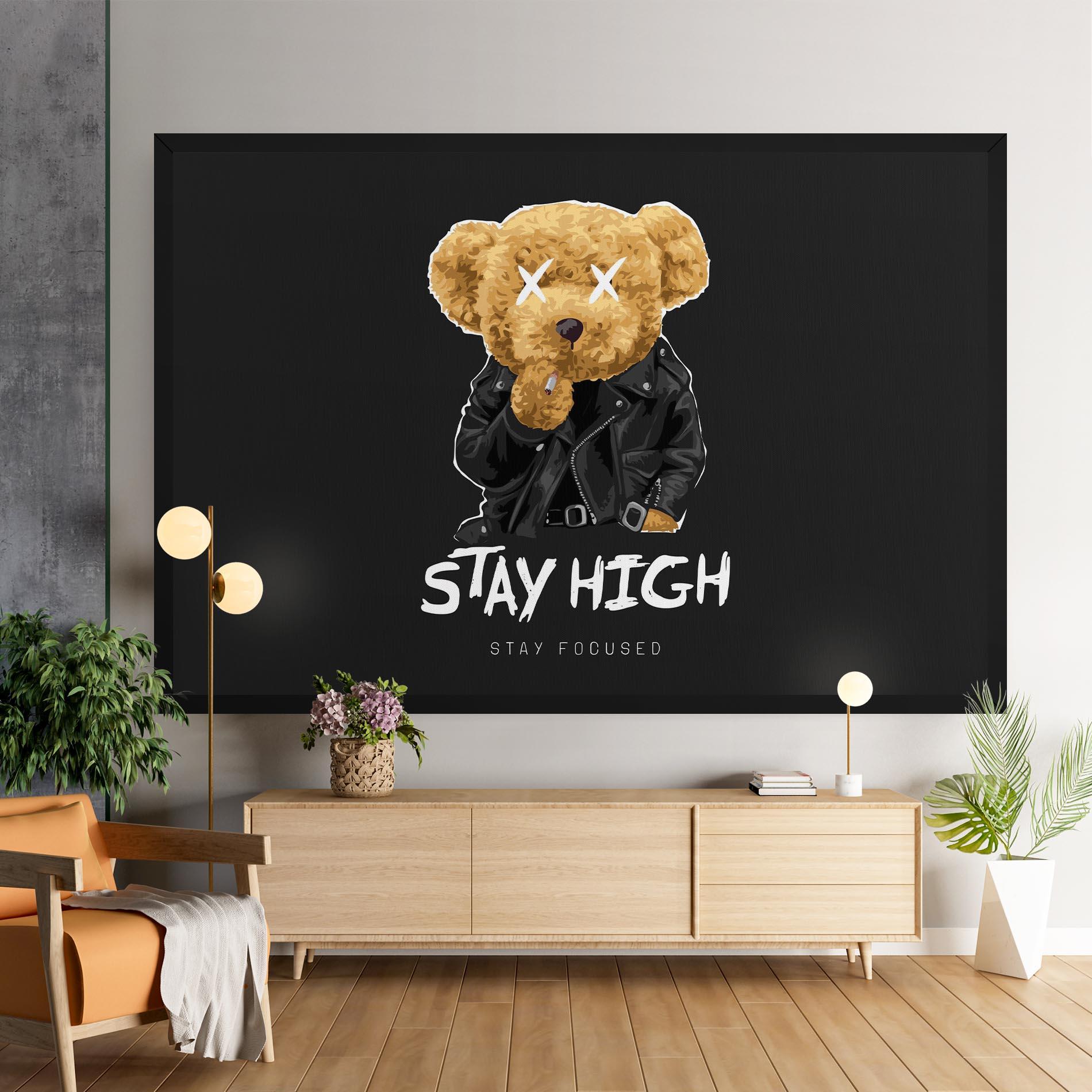 Leinwandbild Stay Focused mockup 9