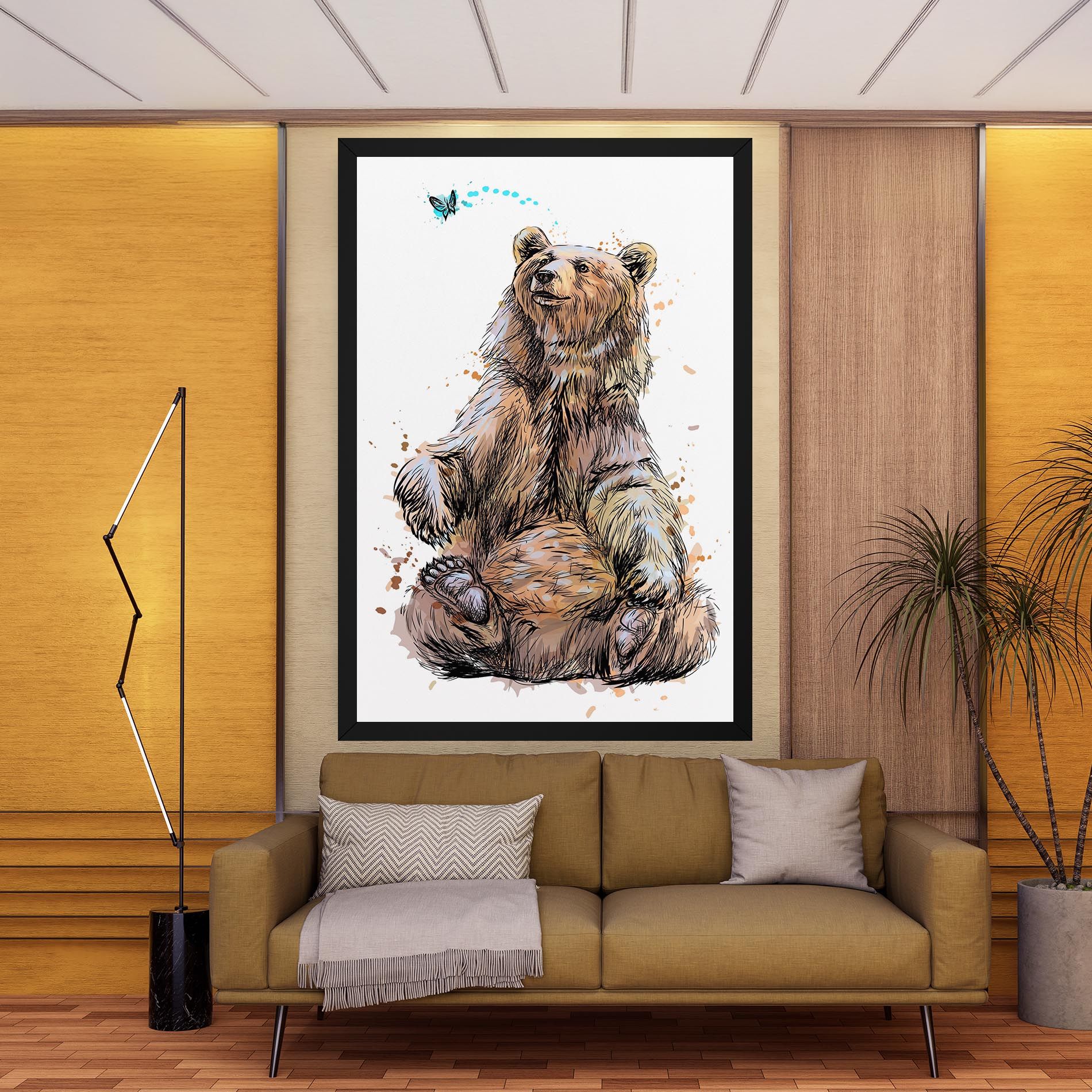 Butterfly Bear mockup 9