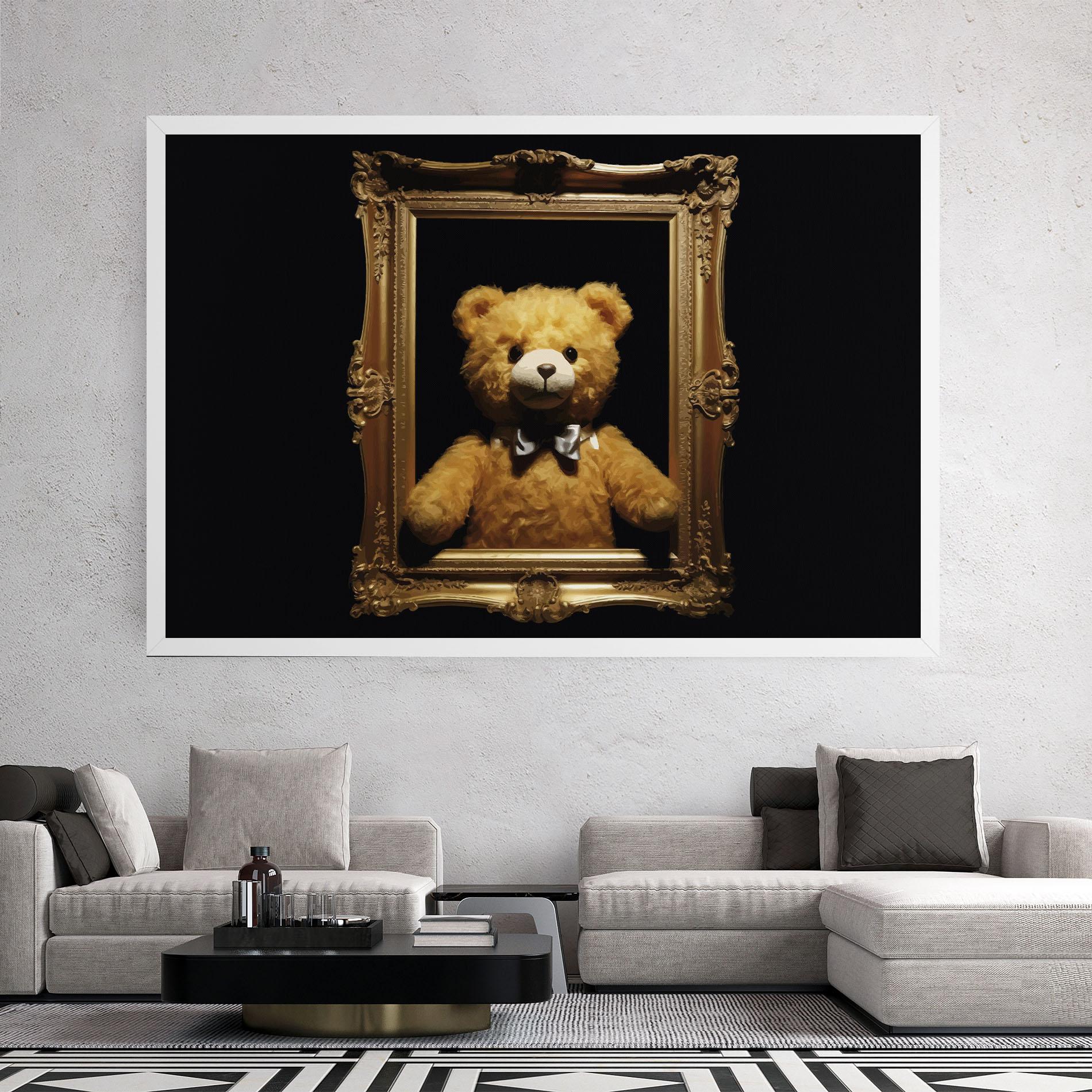 Leinwandbild Frame Bear mockup 2