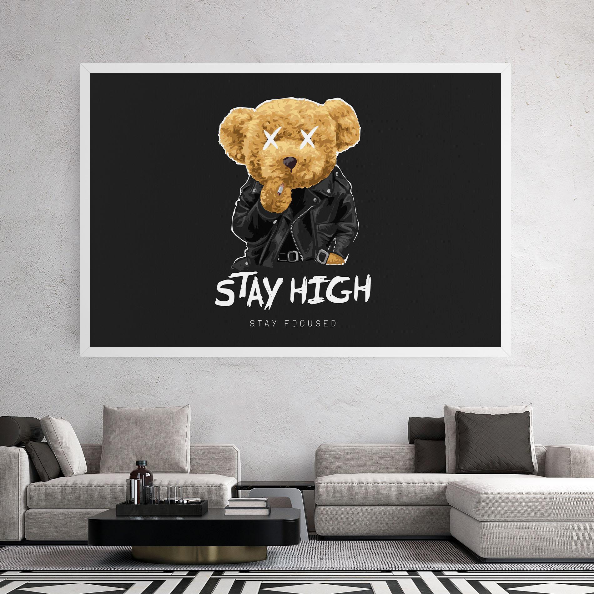 Leinwandbild Stay Focused mockup 2