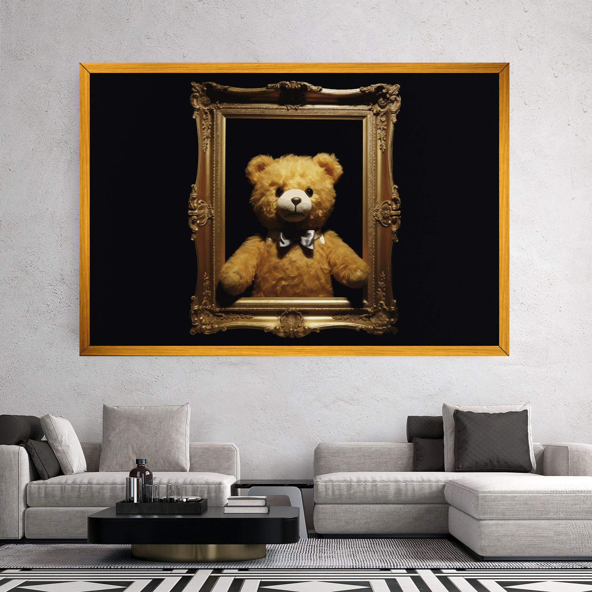 Leinwandbild Frame Bear mockup 2