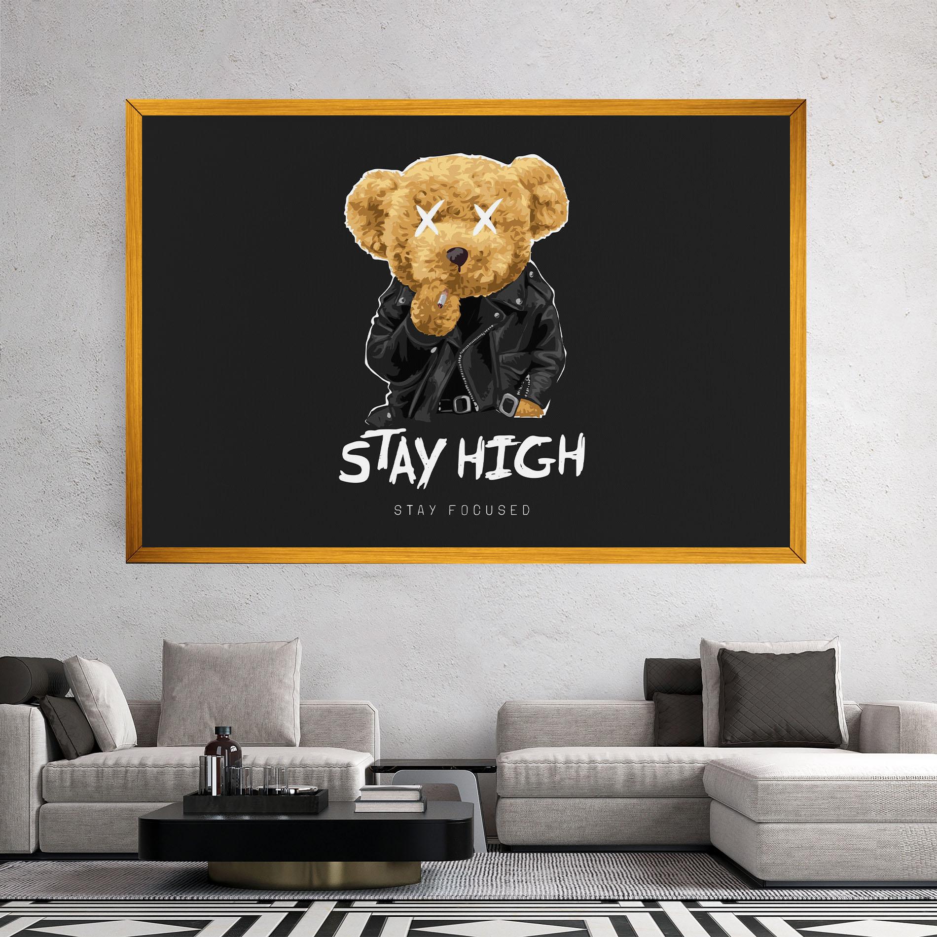 Leinwandbild Stay Focused mockup 2