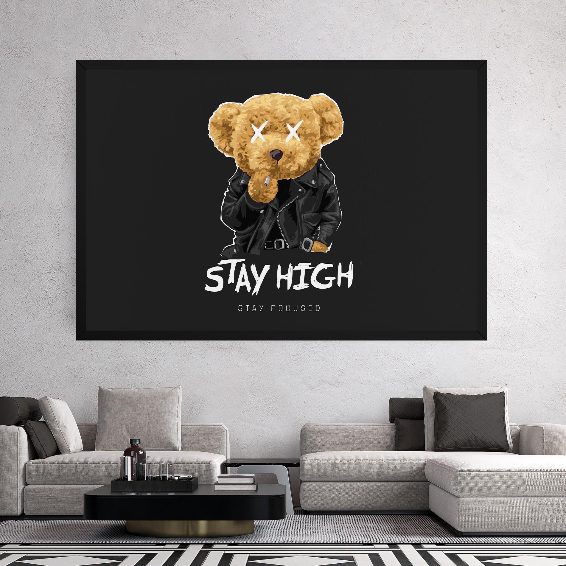 Leinwandbild Stay Focused mockup 2