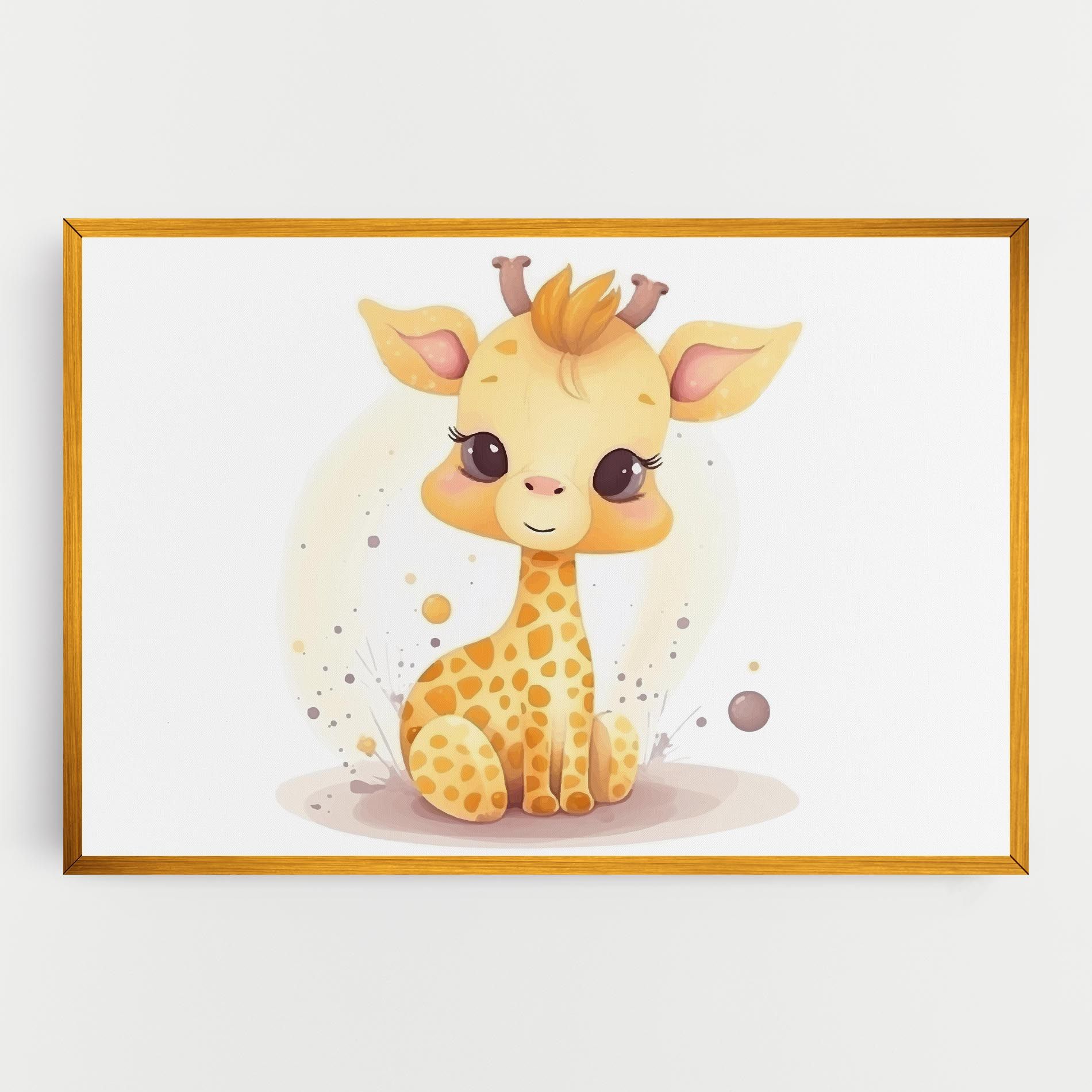 Adorable Giraffe mockup 0