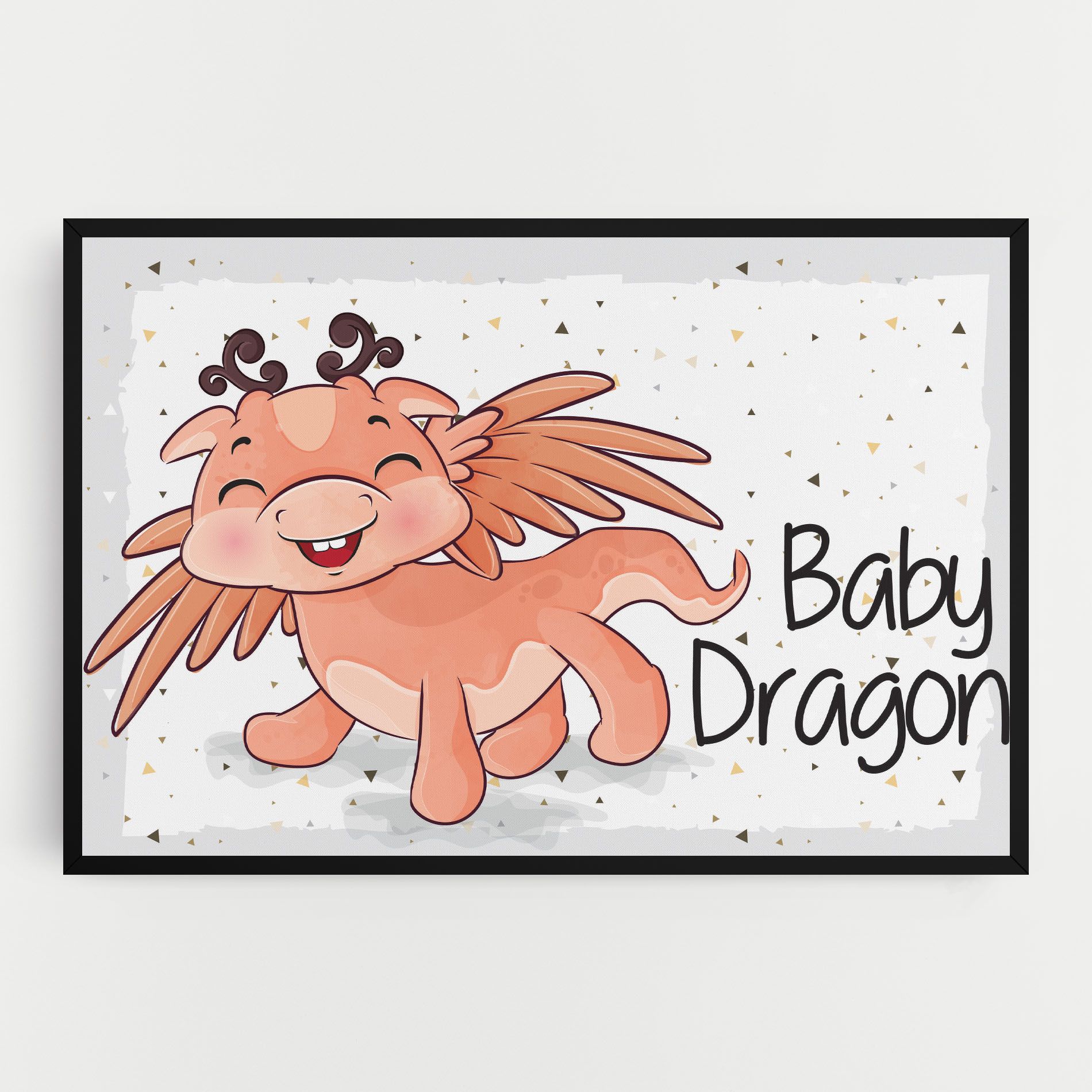 Baby Cute Dragon mockup 0