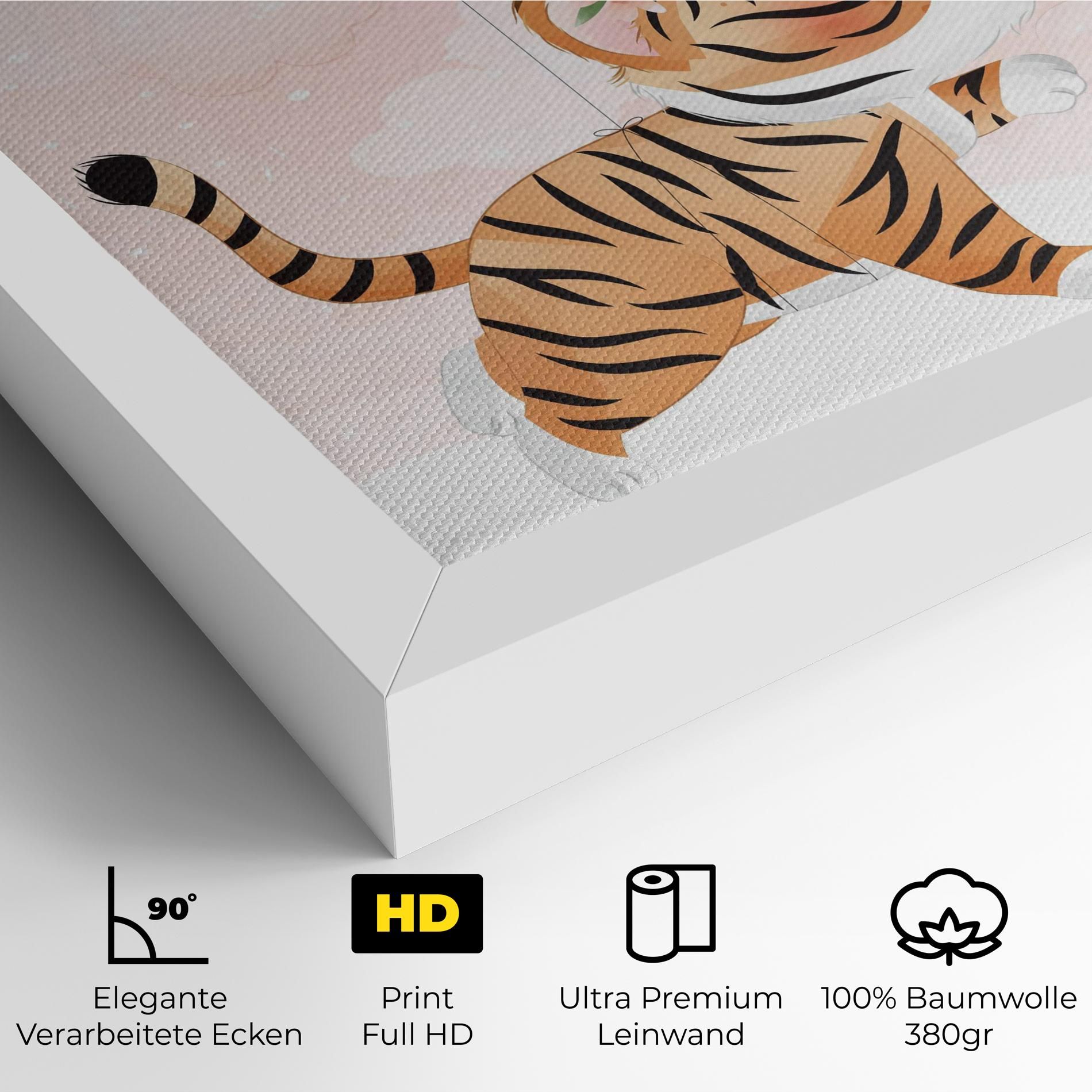 Baby Tiger Art mockup 4