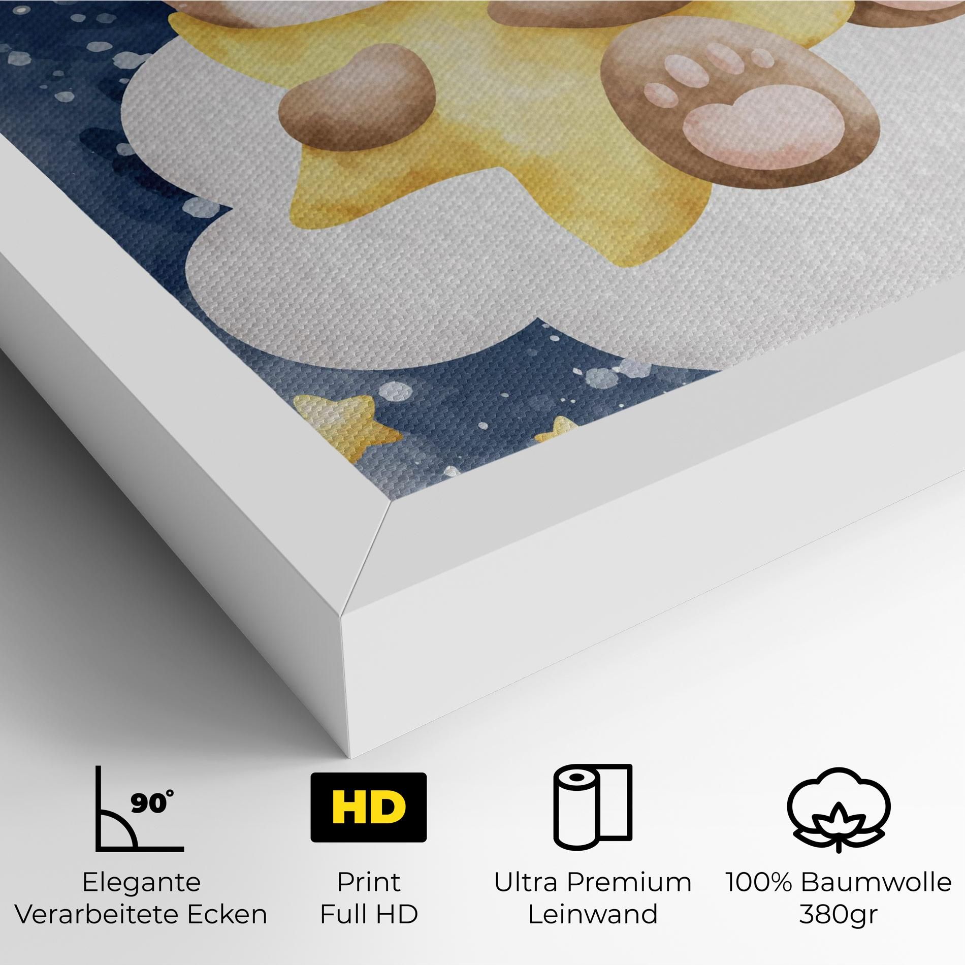 Bear Cloud Star mockup 4