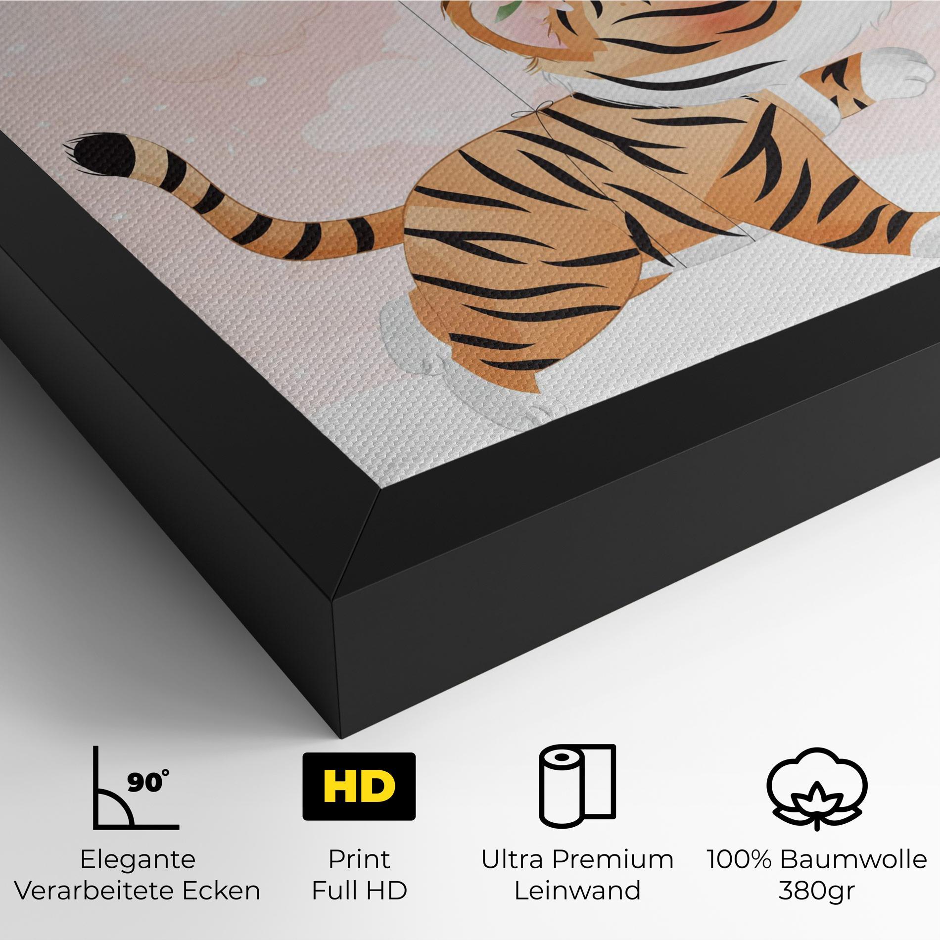 Leinwandbild Baby Tiger Art mockup 4