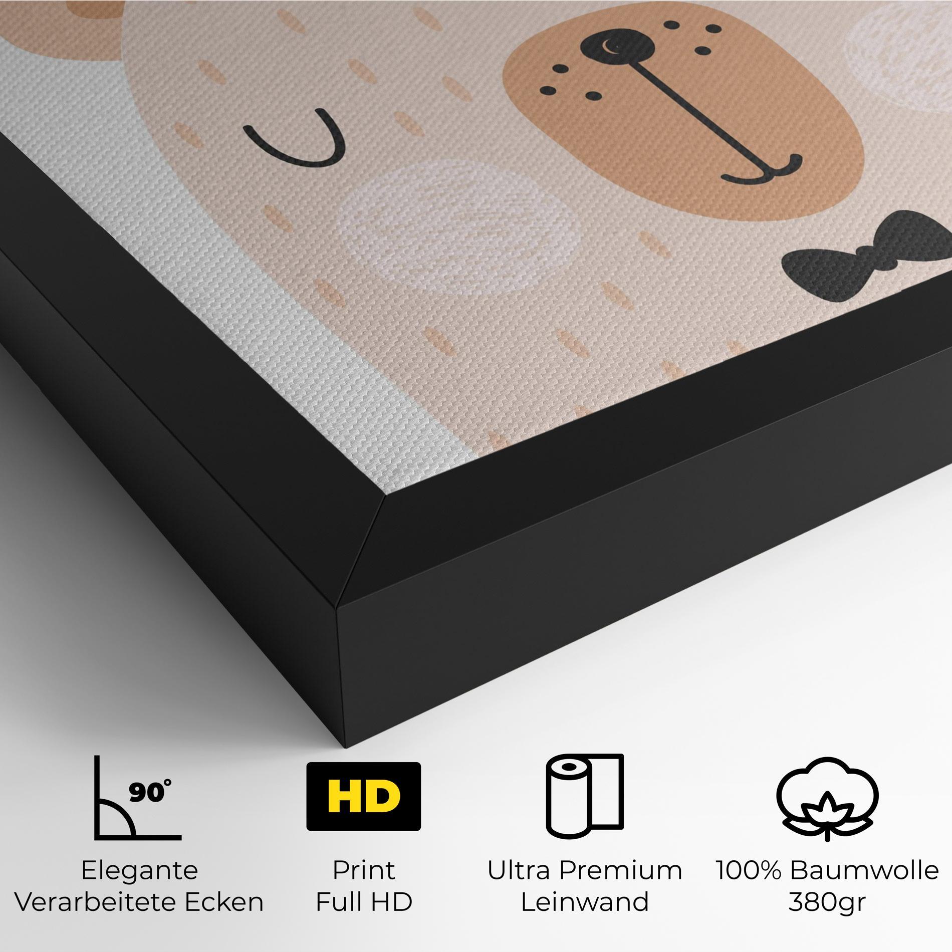 Leinwandbild Bear Be Wild mockup 4