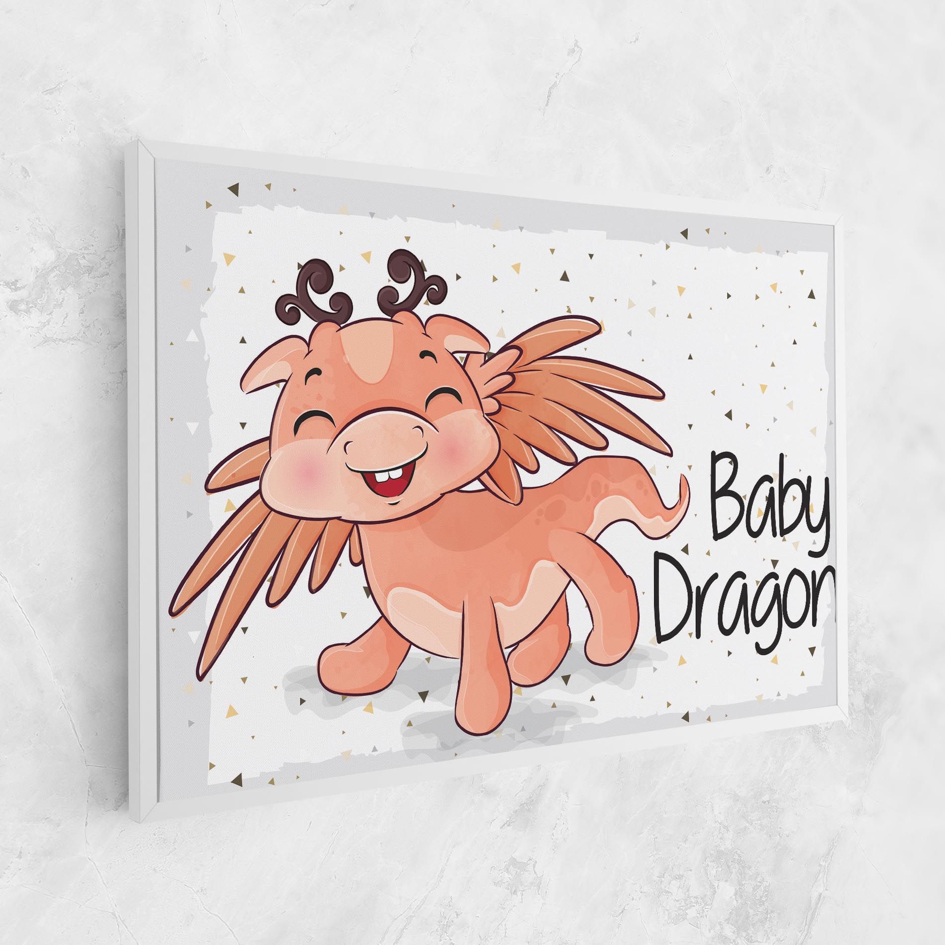 Baby Cute Dragon mockup 1
