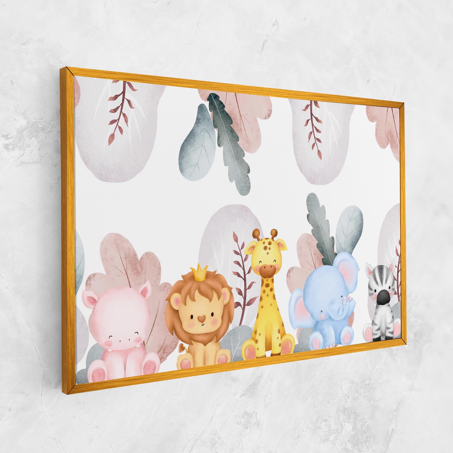 Leinwandbild Baby Animals mockup 1