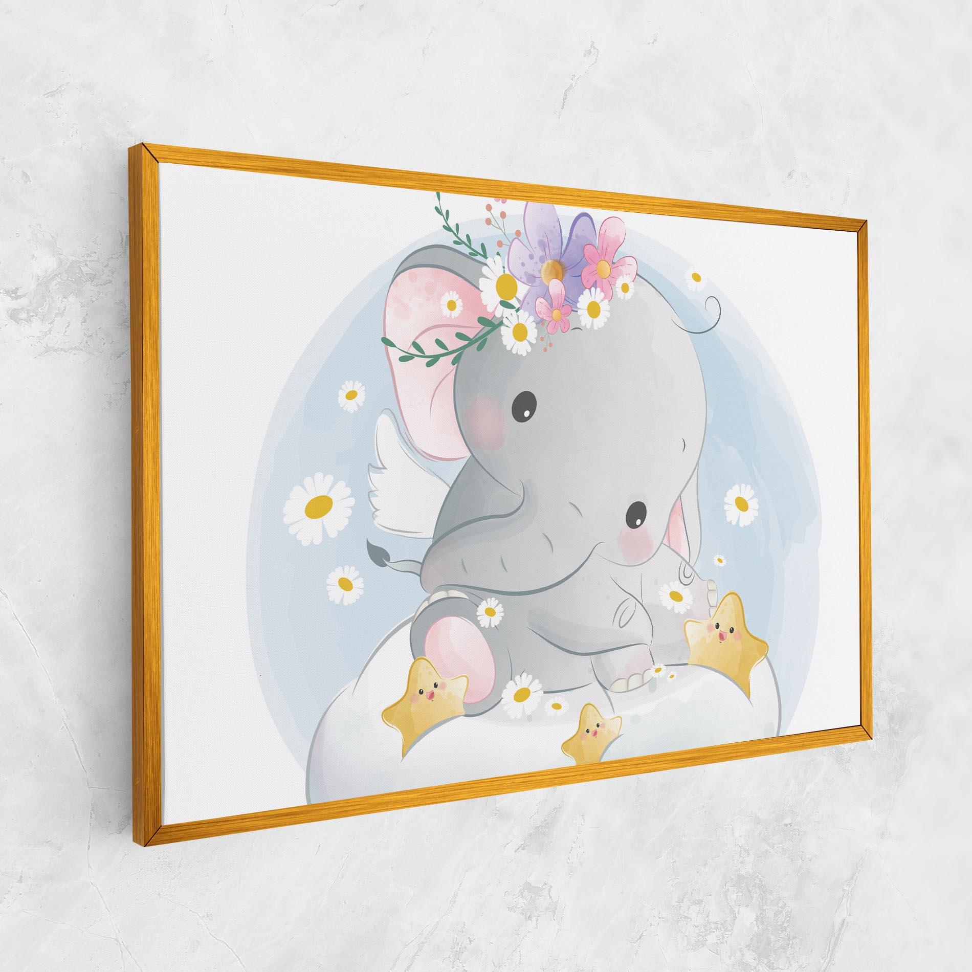 Leinwandbild Elephant Stars mockup 1
