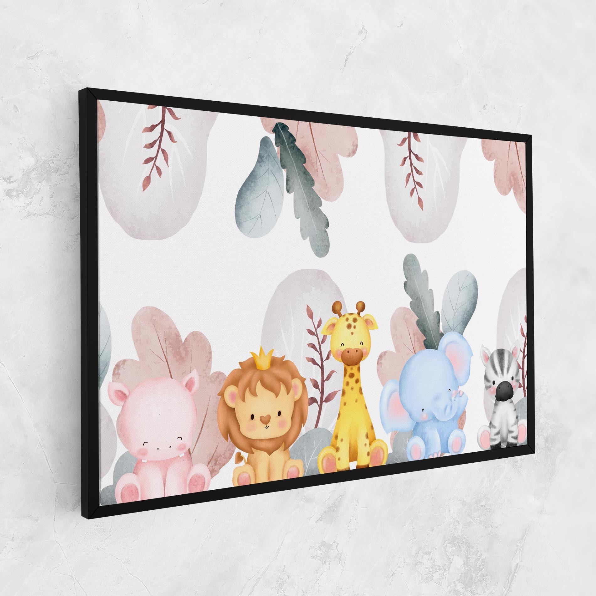 Leinwandbild Baby Animals mockup 1