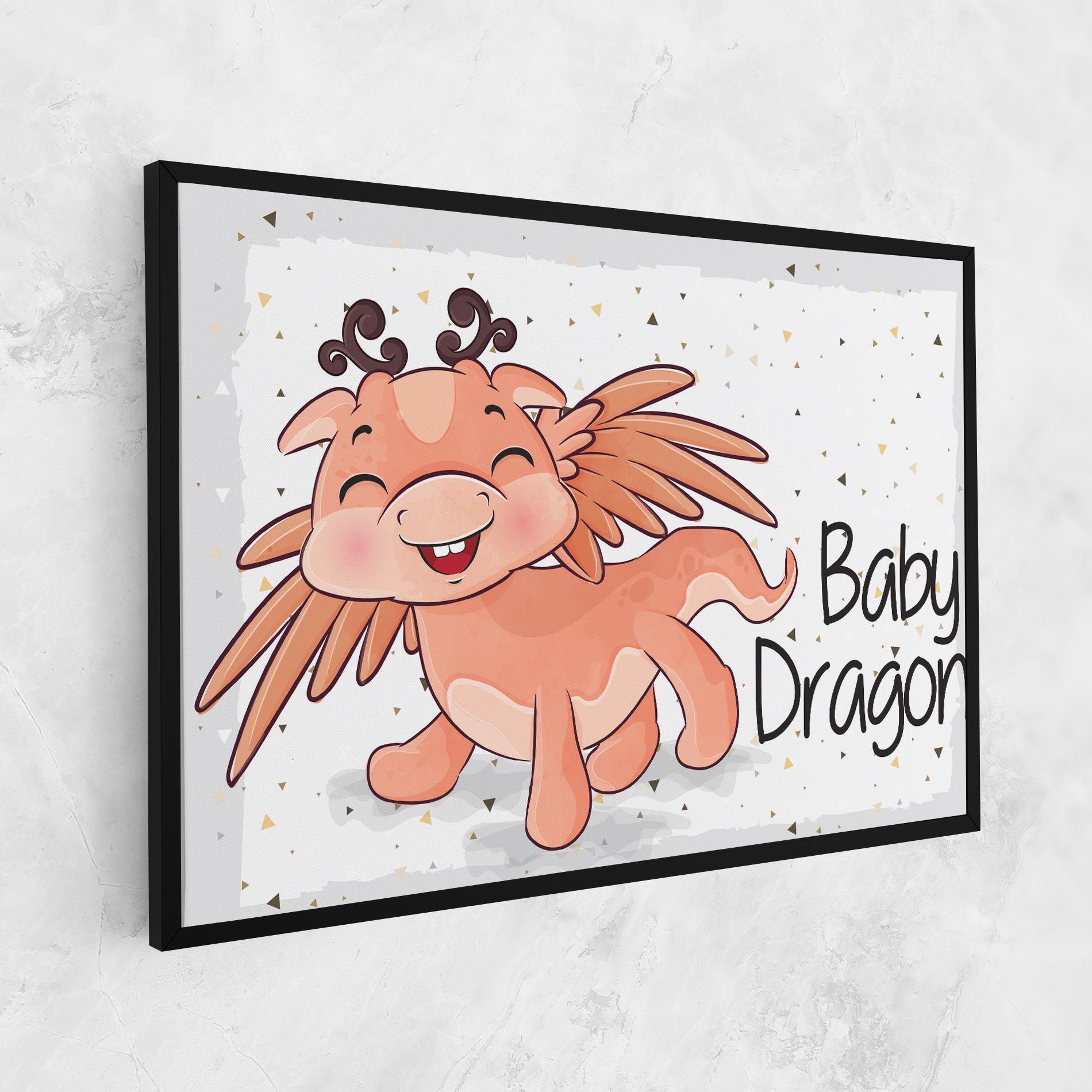 Baby Cute Dragon mockup 1