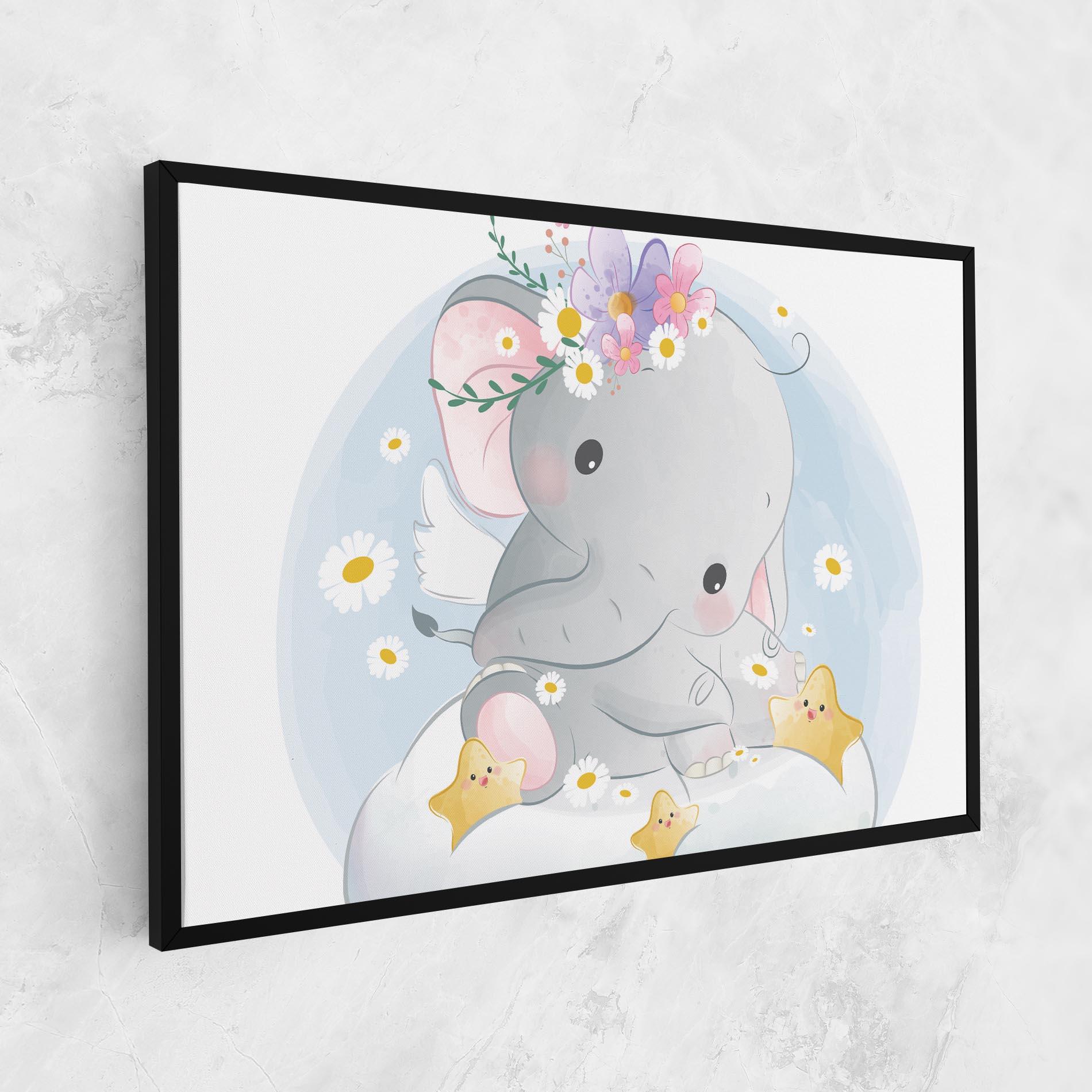 Leinwandbild Elephant Stars mockup 1