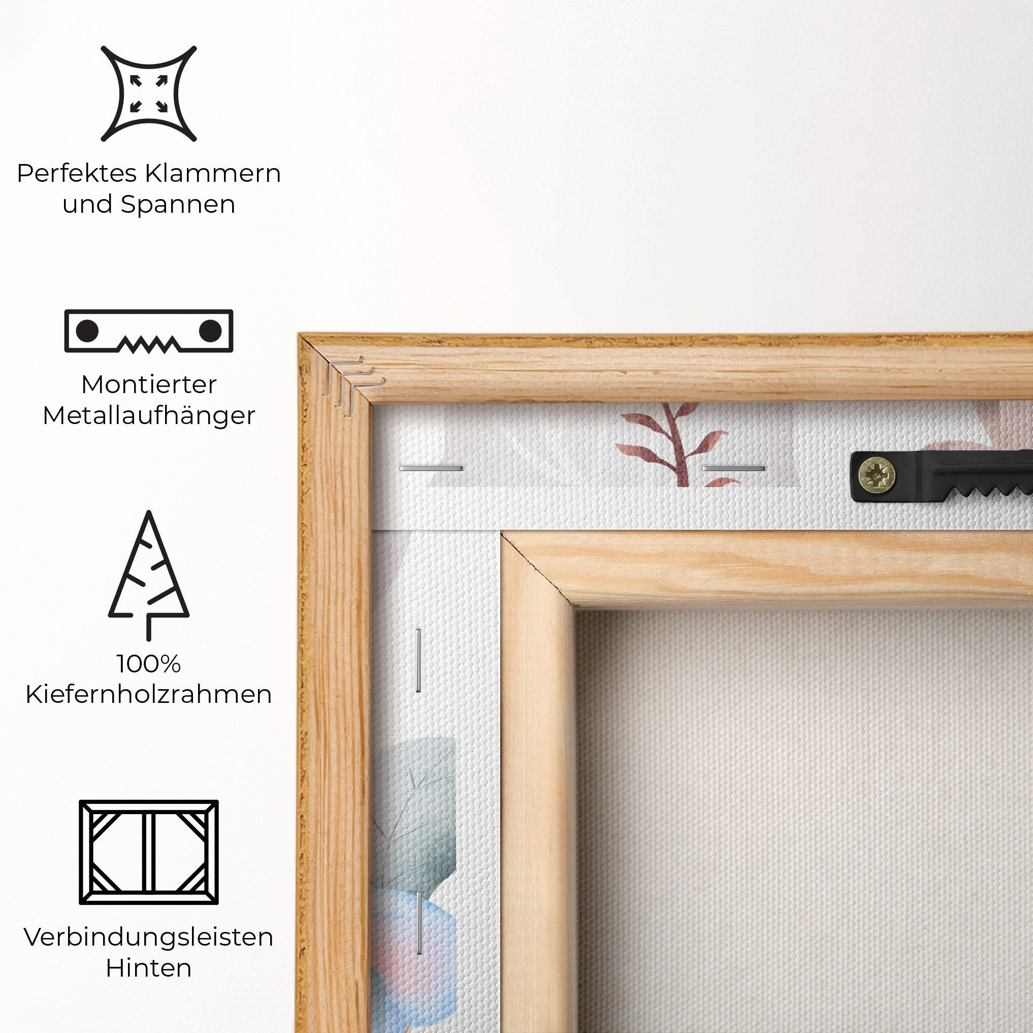 Leinwandbild Baby Animals mockup 5