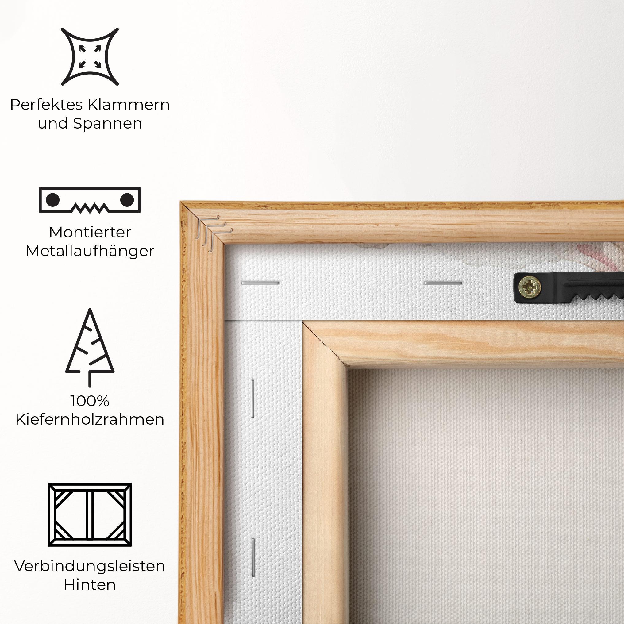 Leinwandbild Sheep Jump mockup 5