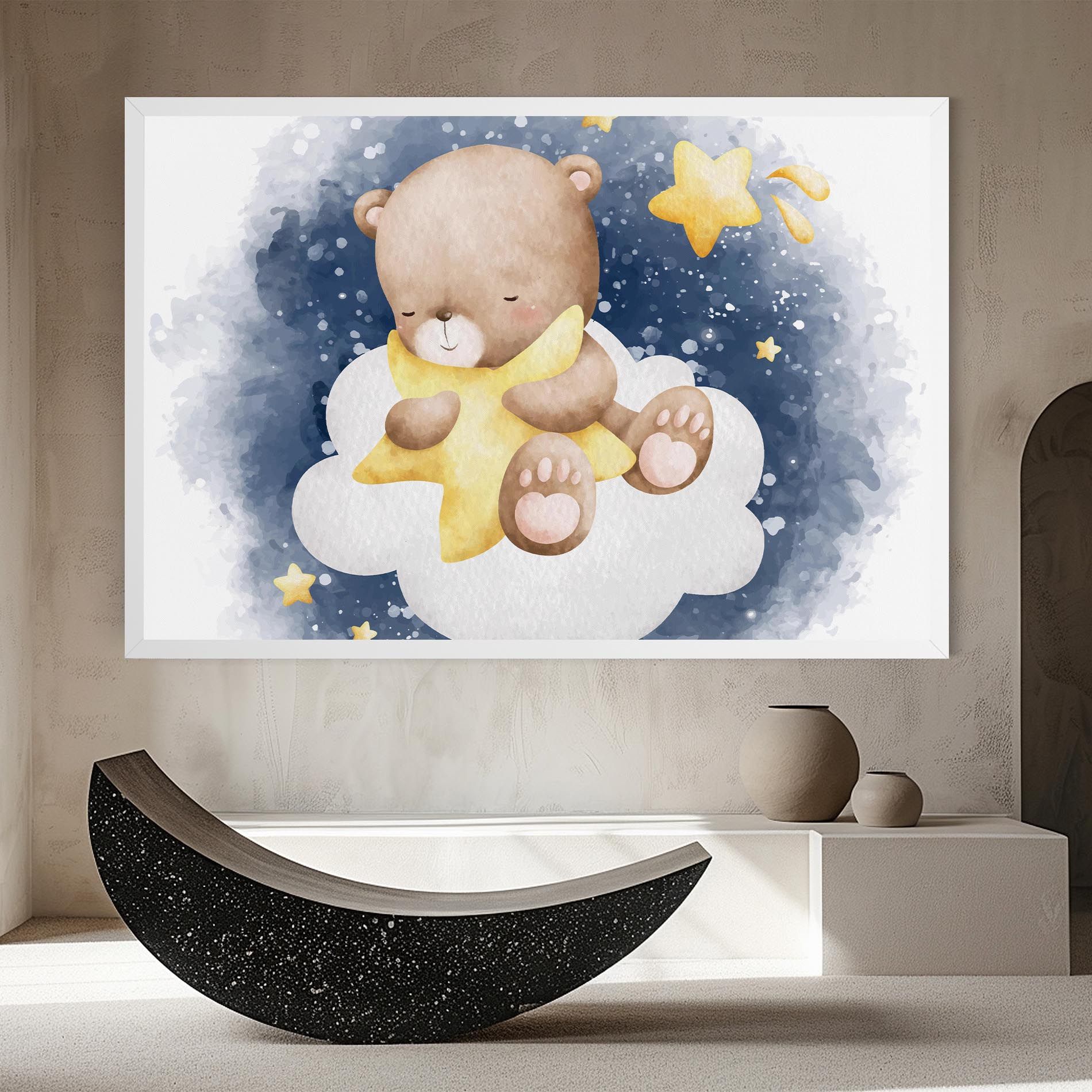 Bear Cloud Star mockup 8