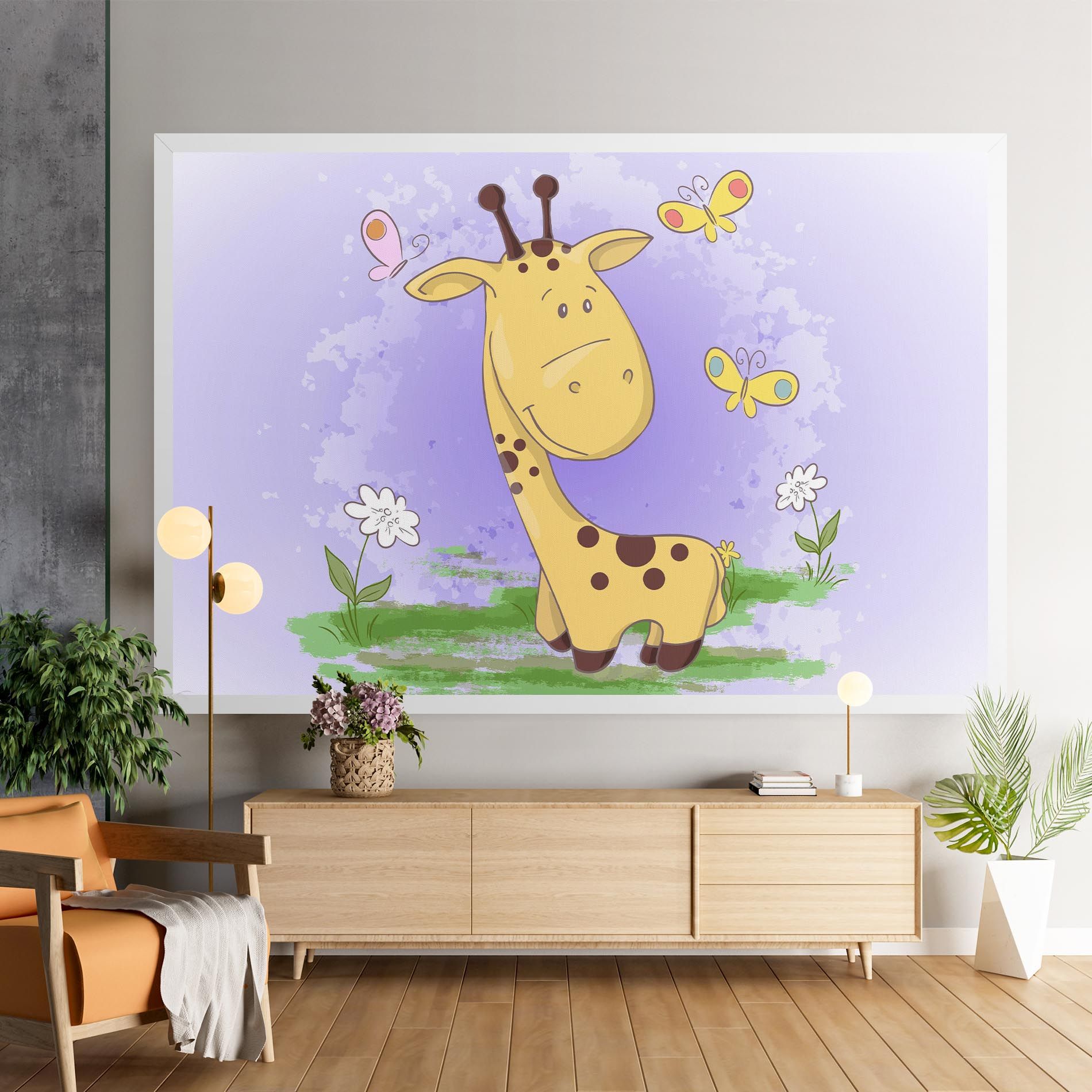 Cute Giraffe mockup 9