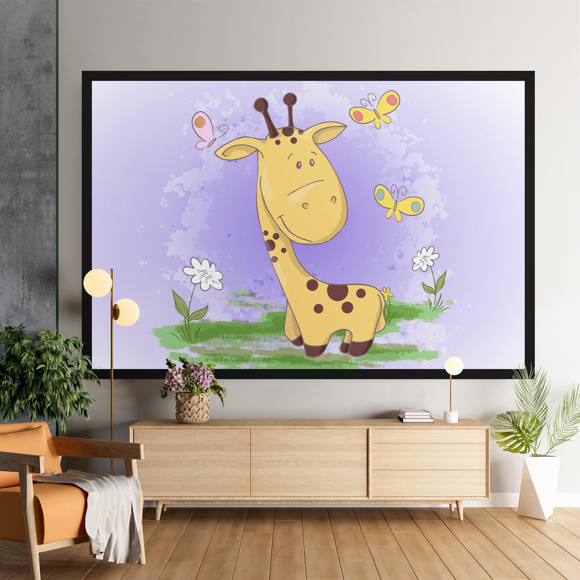 Cute Giraffe mockup 9