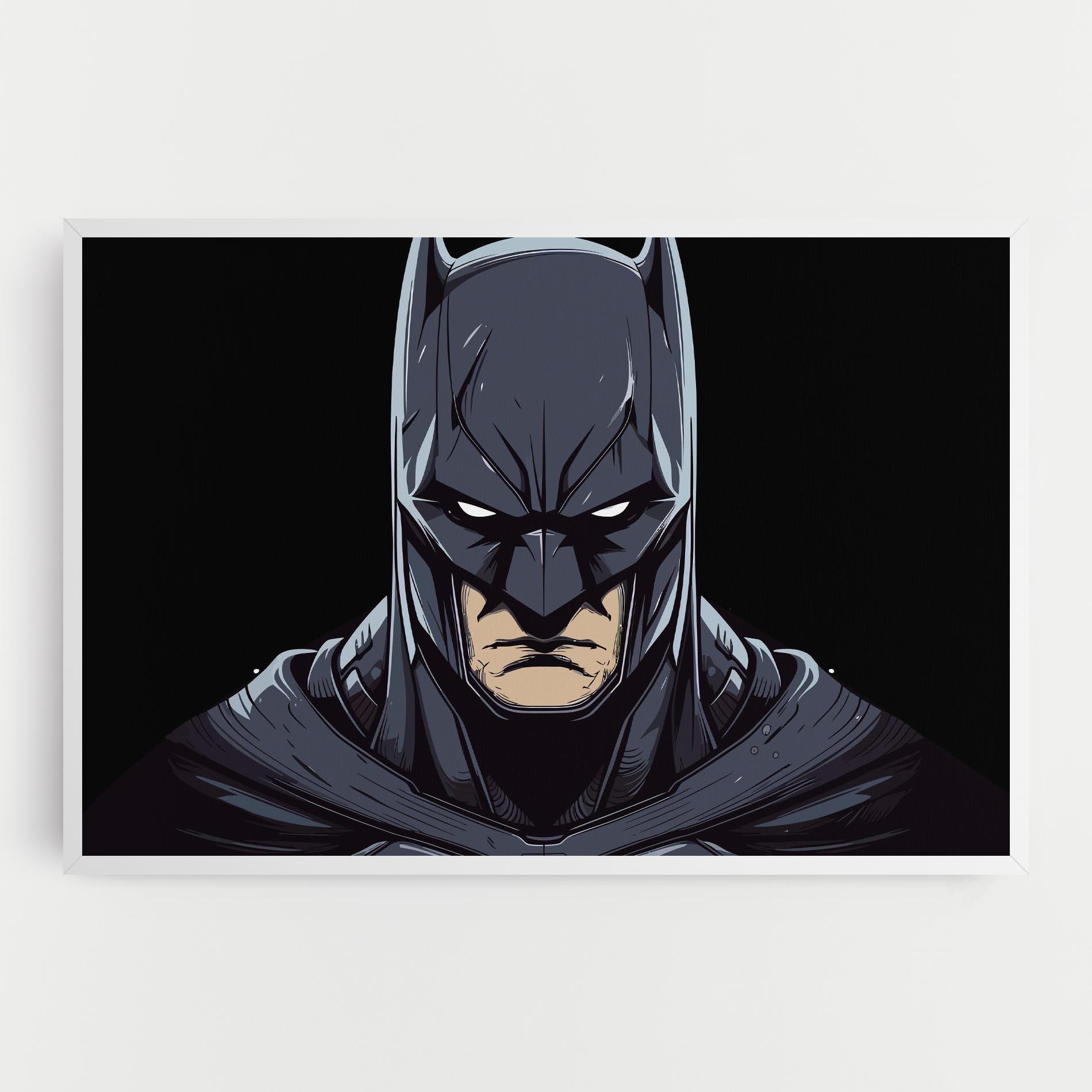 Leinwandbild Batman Face mockup 0