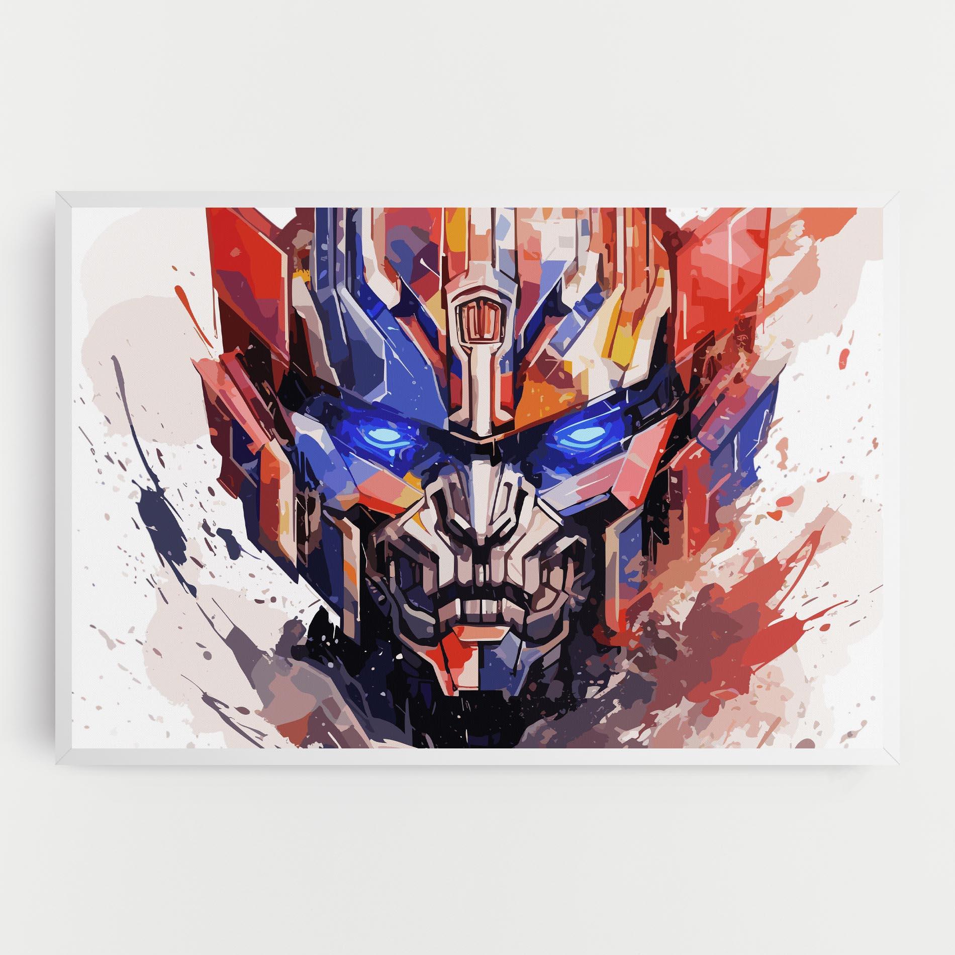 Leinwandbild Optimus Prime Art mockup 0