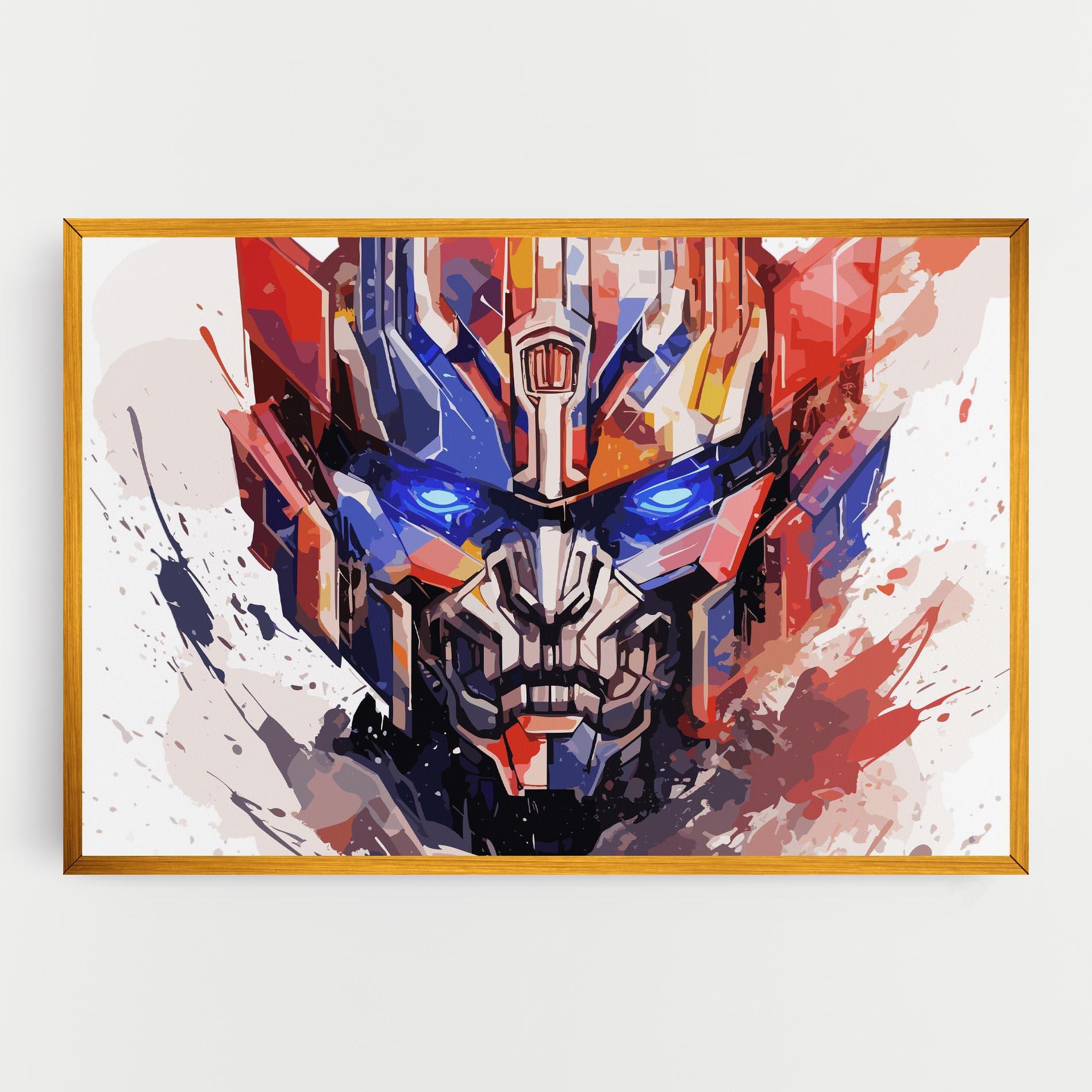 Leinwandbild Optimus Prime Art mockup 0