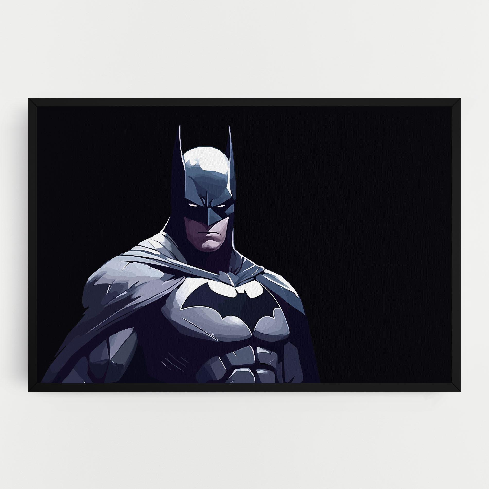 Leinwandbild Batman Art mockup 0