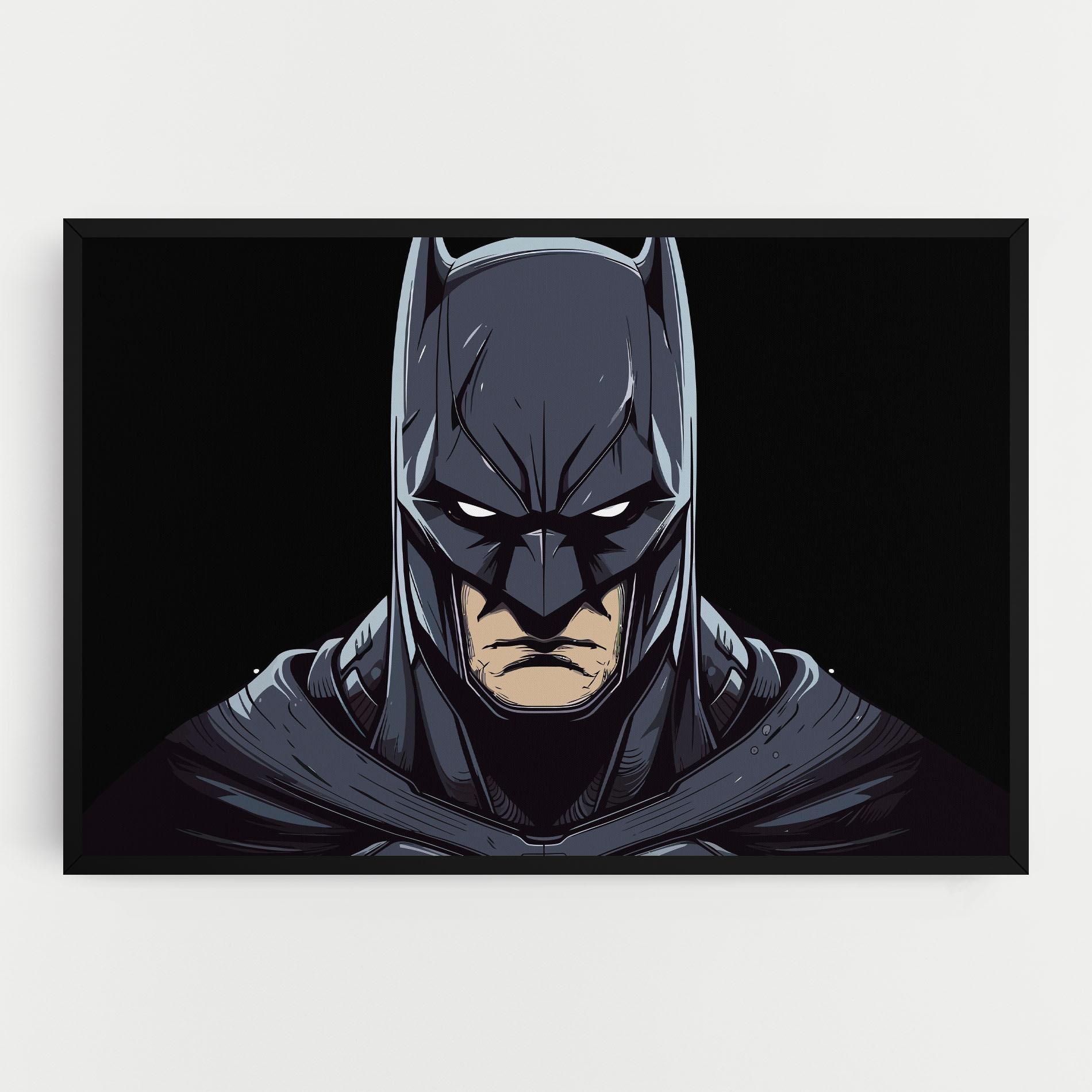 Leinwandbild Batman Face mockup 0